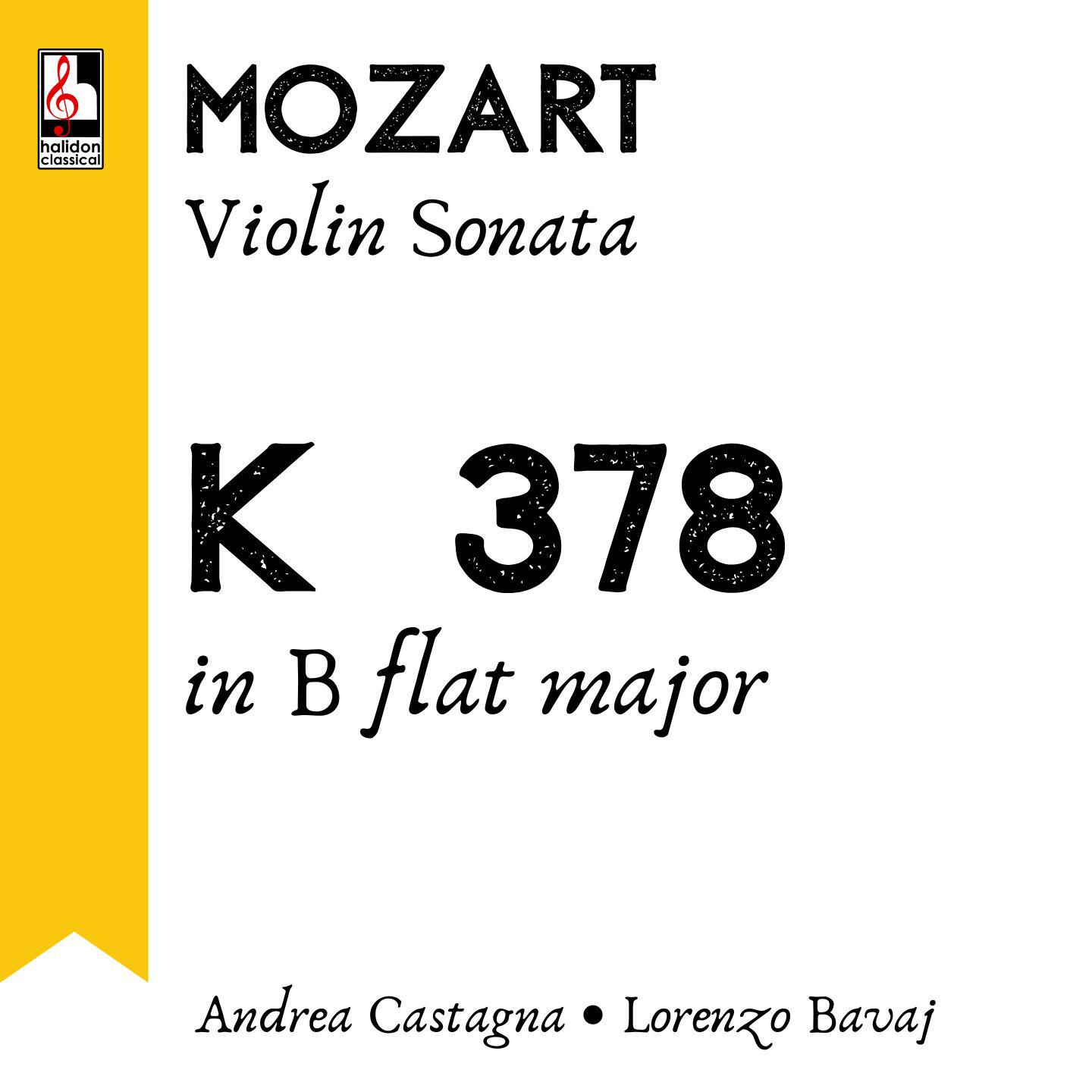 Релиз Mozart: Violin Sonata in B-Flat Major, K.378