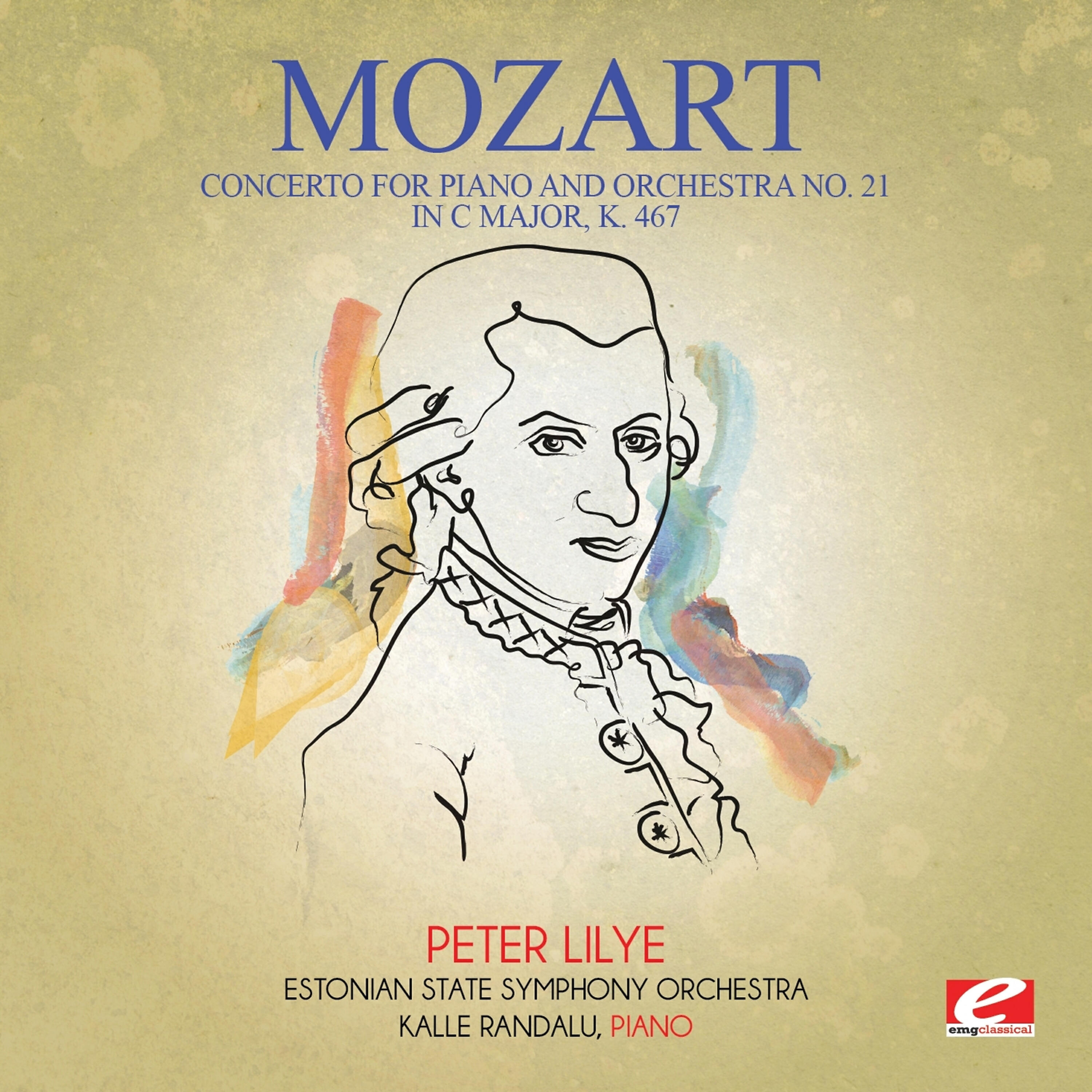 Релиз Mozart: Concerto for Piano and Orchestra No. 21 in C Major, K. 467 (Digitally Remastered)