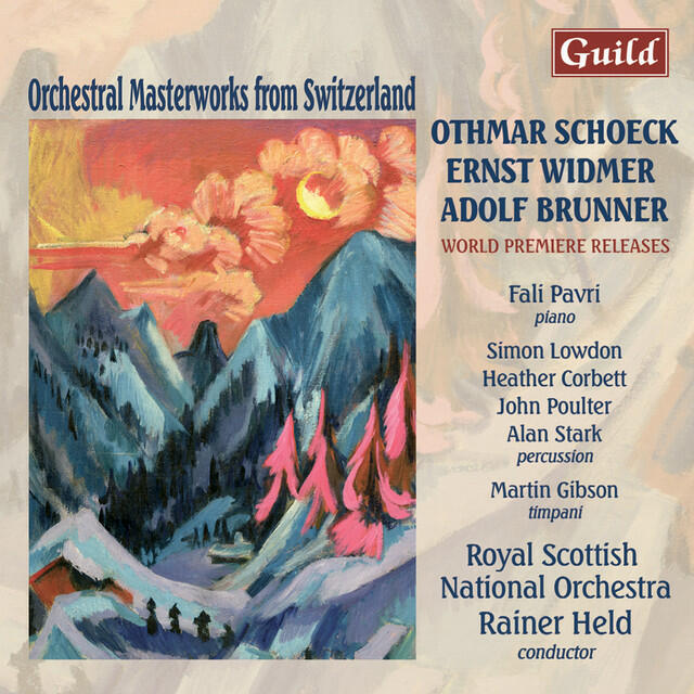Релиз Schoeck: Festlicher Hymnus Op. 64, Overture to William Ratcliff - Widmer: Concerto for piano, percussion and orchestra - Brunner: Partita for piano and orchestra
