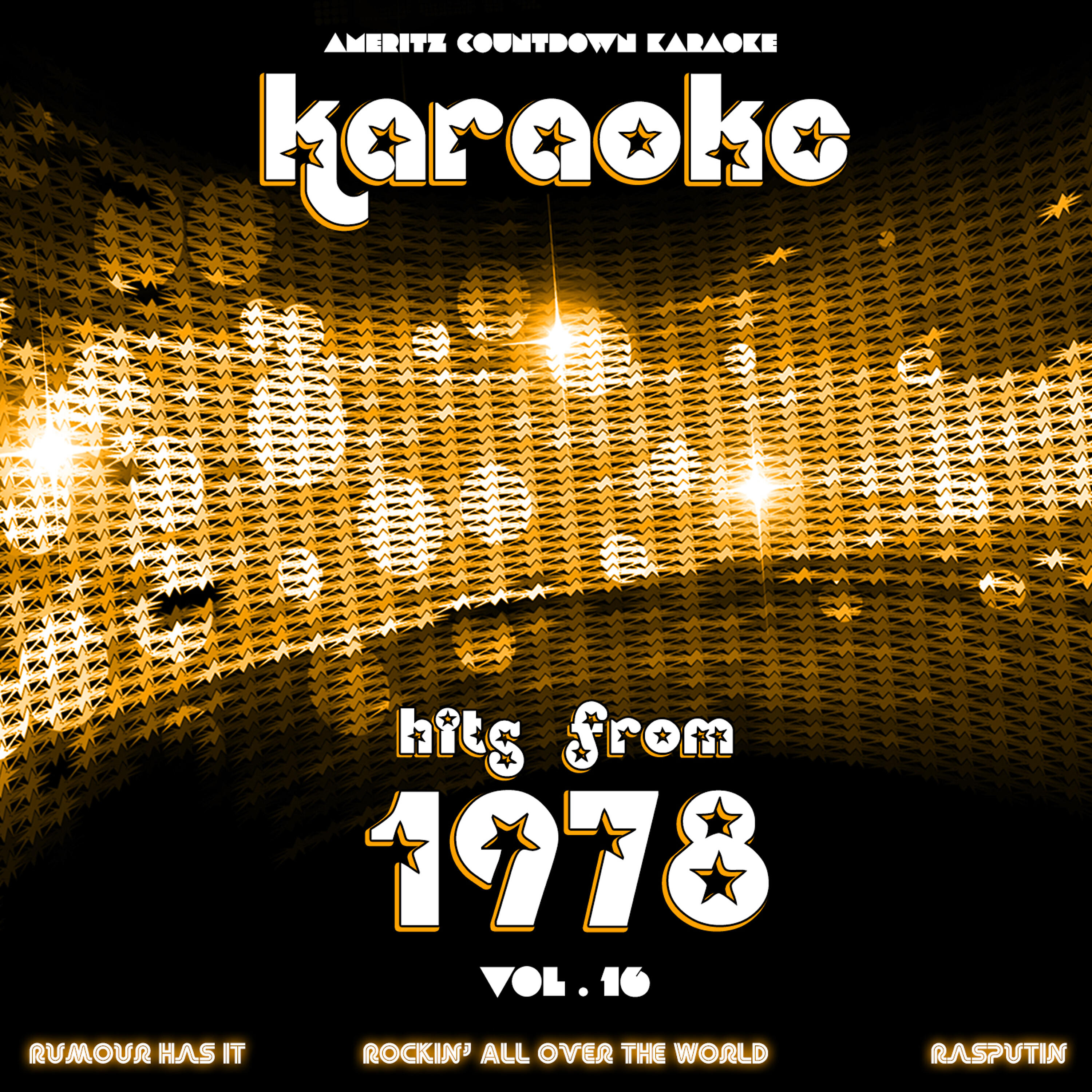 Релиз Karaoke Hits from 1978, Vol. 16