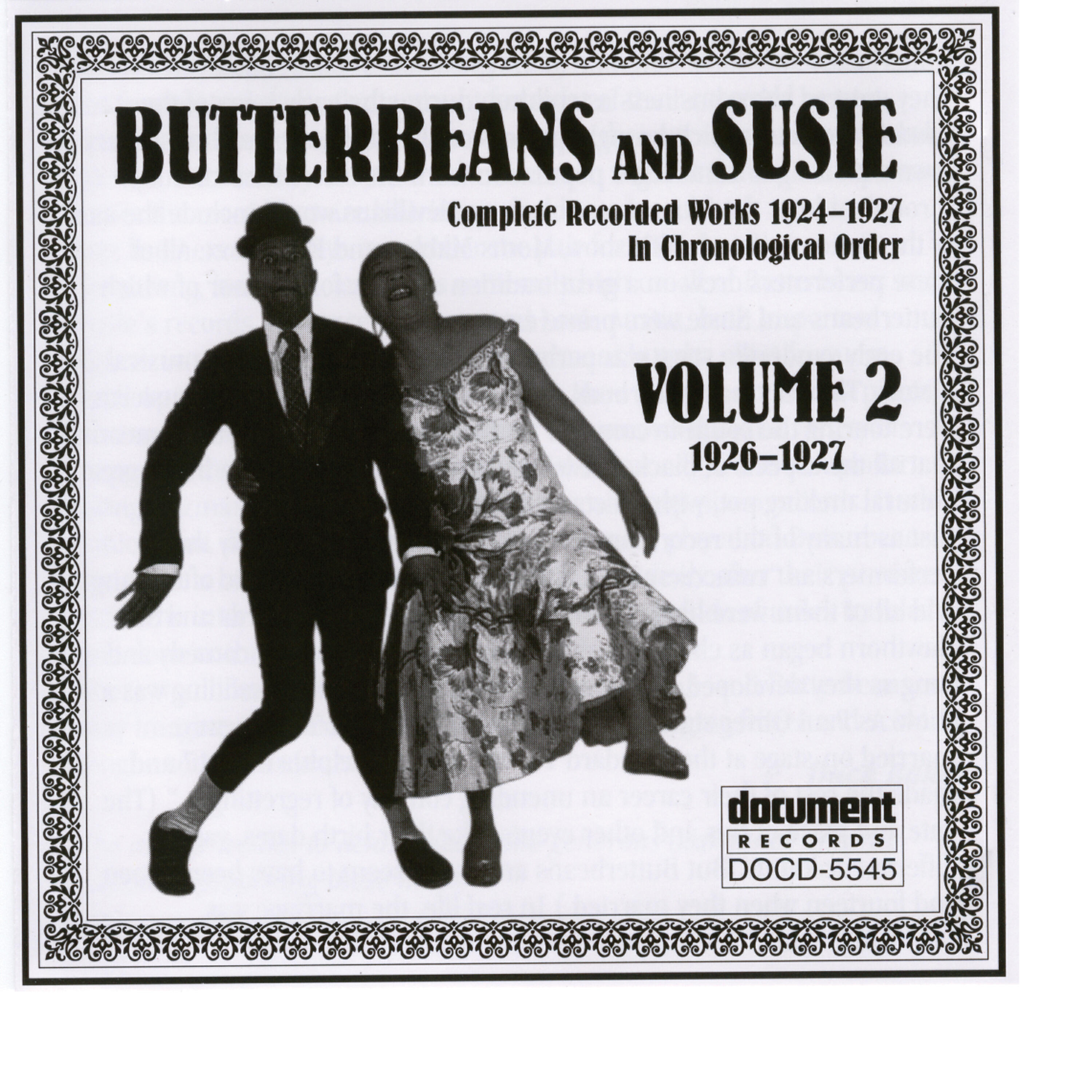 Релиз Butterbeans & Susie Vol. 2 (1926-1927)