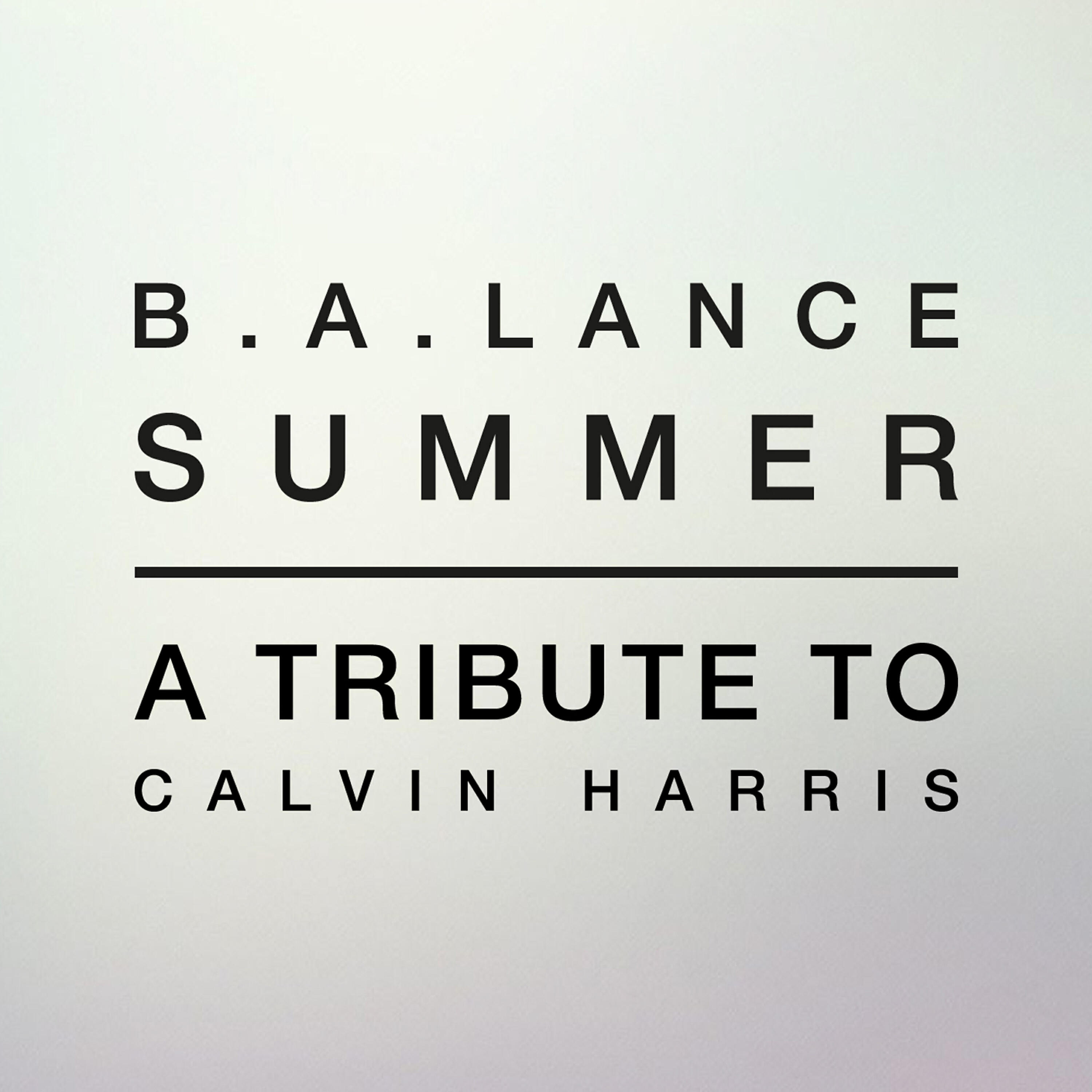 Релиз Summer (A Tribute to Calvin Harris)