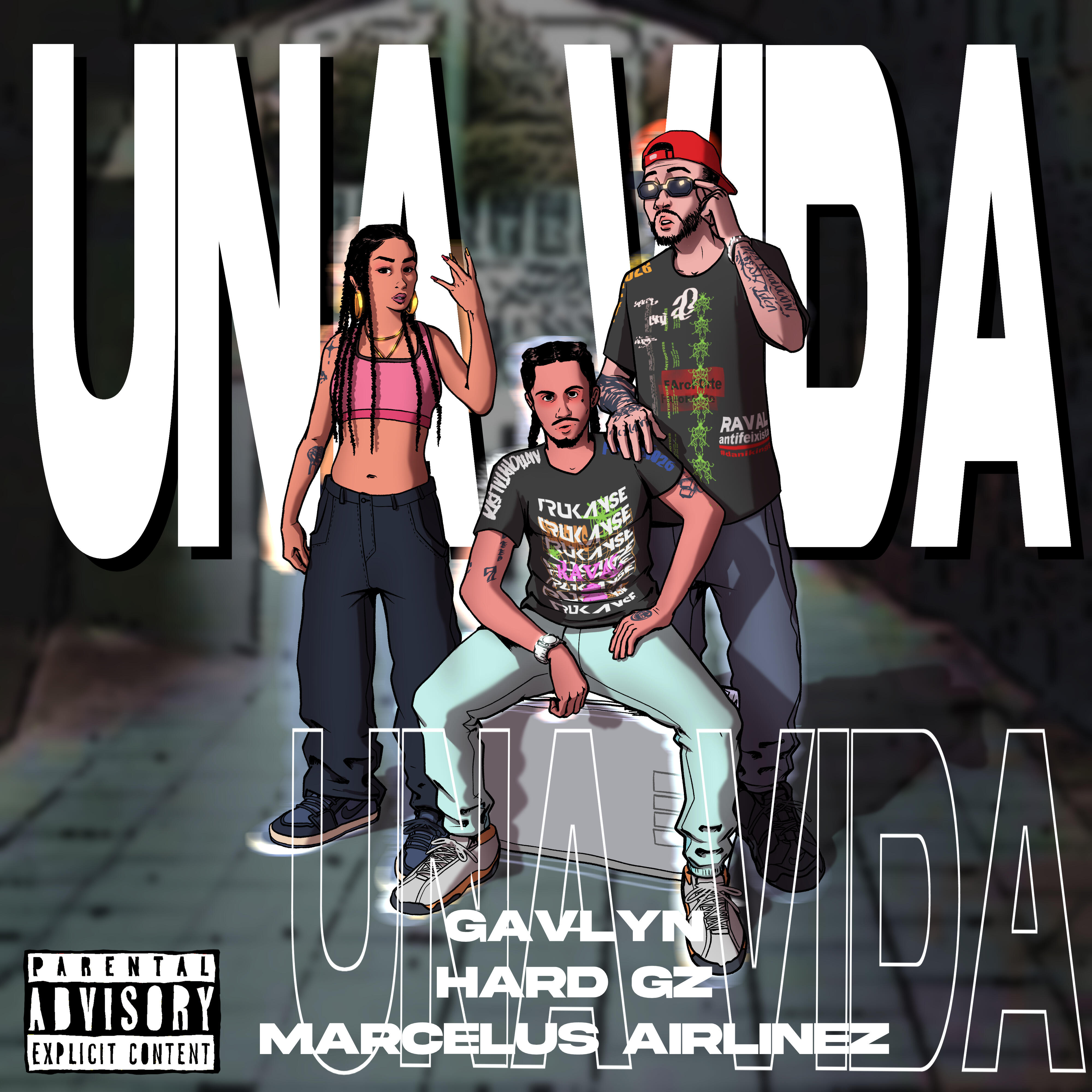 Скачать песню Marcelus Airlinez, Hard GZ, Gavlyn - Una Vida бесплатно в MP3 для Android и iOS