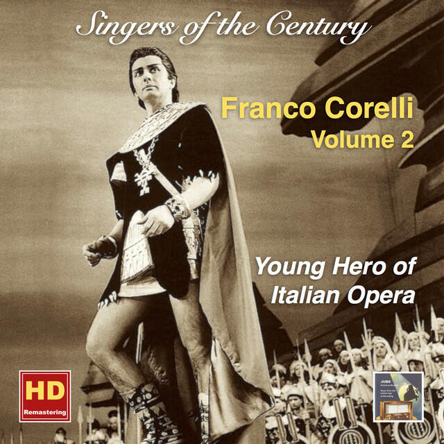 Постер альбома Singers of the Century: Franco Corelli, Vol. 2 — Young Hero of Italian Opera (Remastered 2016)