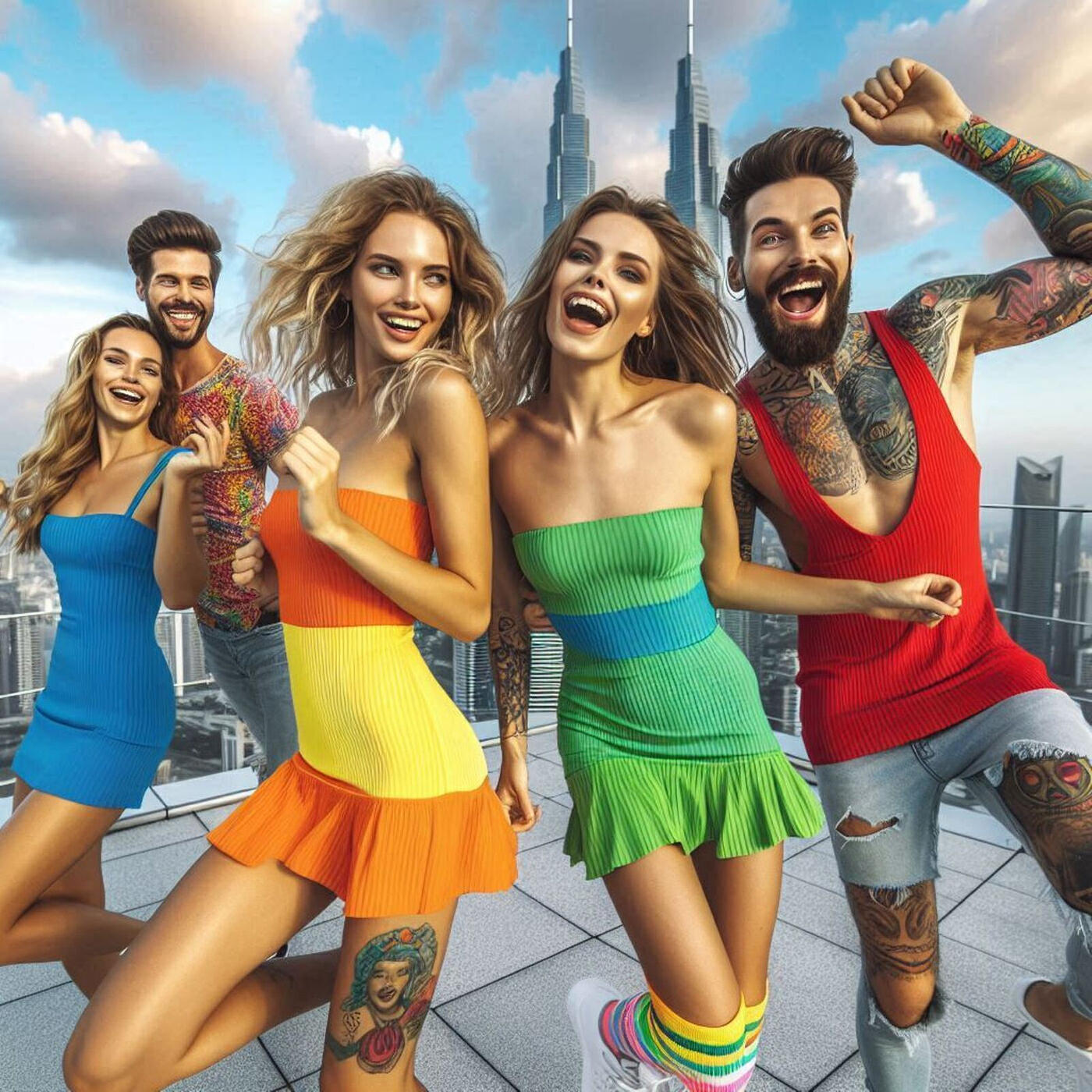 Релиз We’re Dancing on the Rooftops High