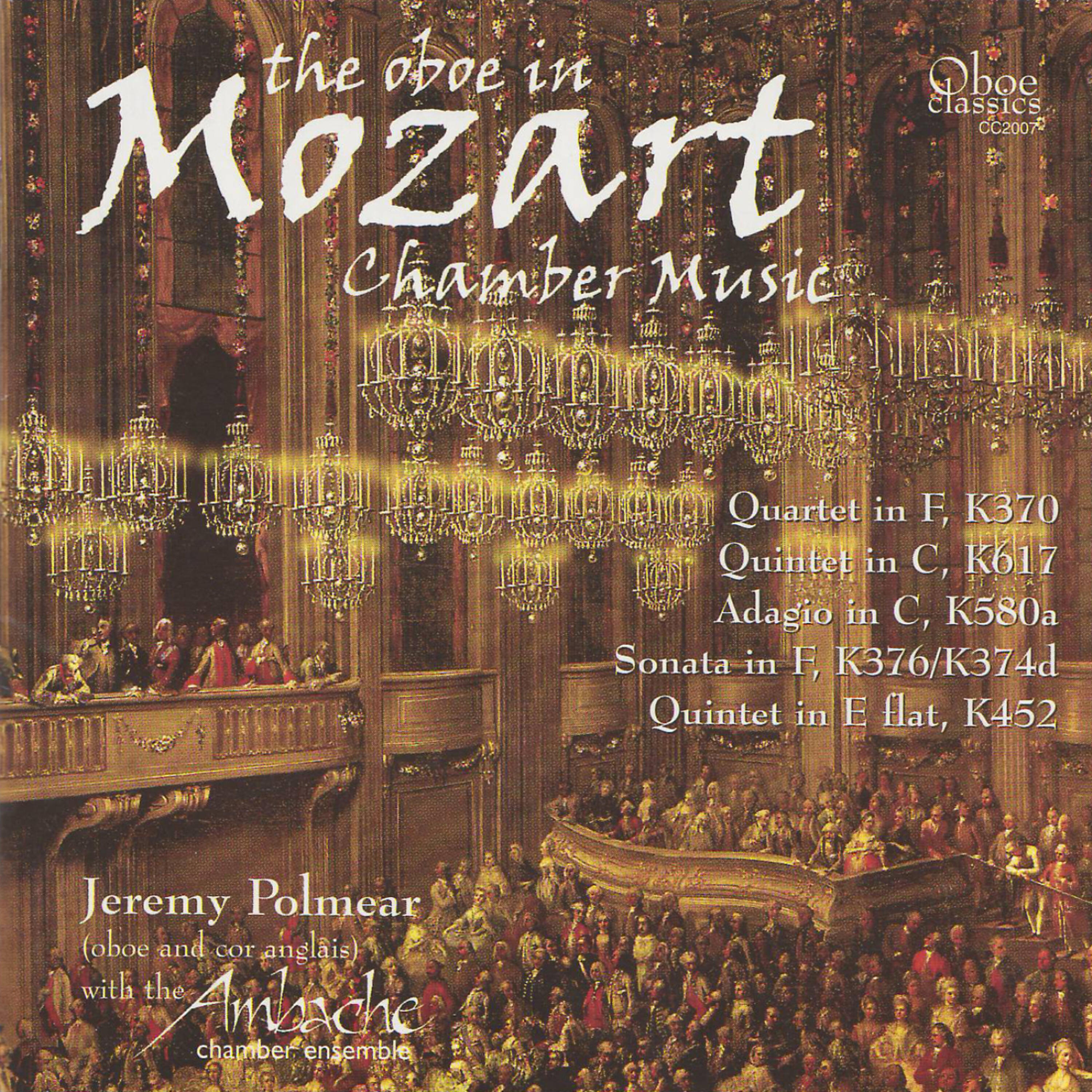 Релиз The oboe in Mozart chamber music