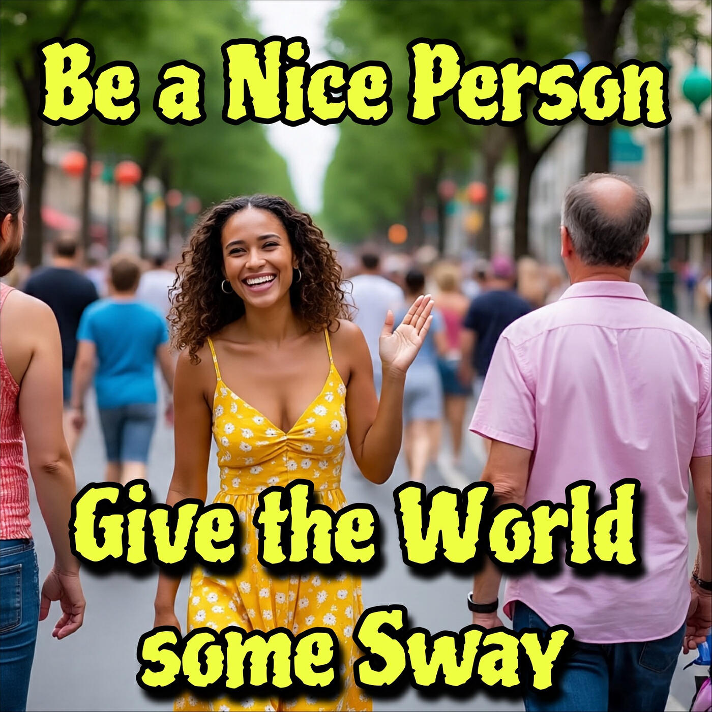 Релиз Be a Nice Person Give the World Some Sway