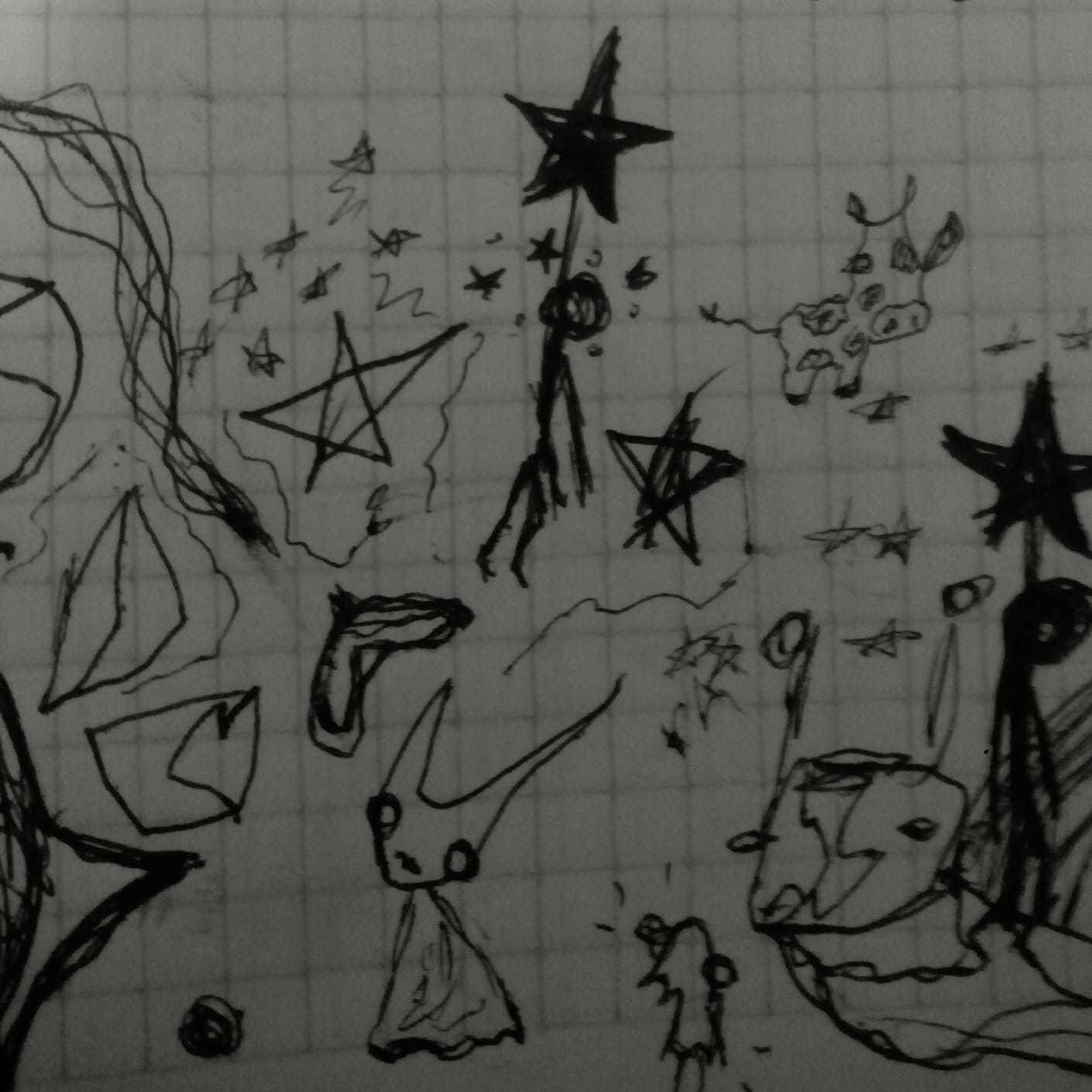 i don't know how to draw stars.
