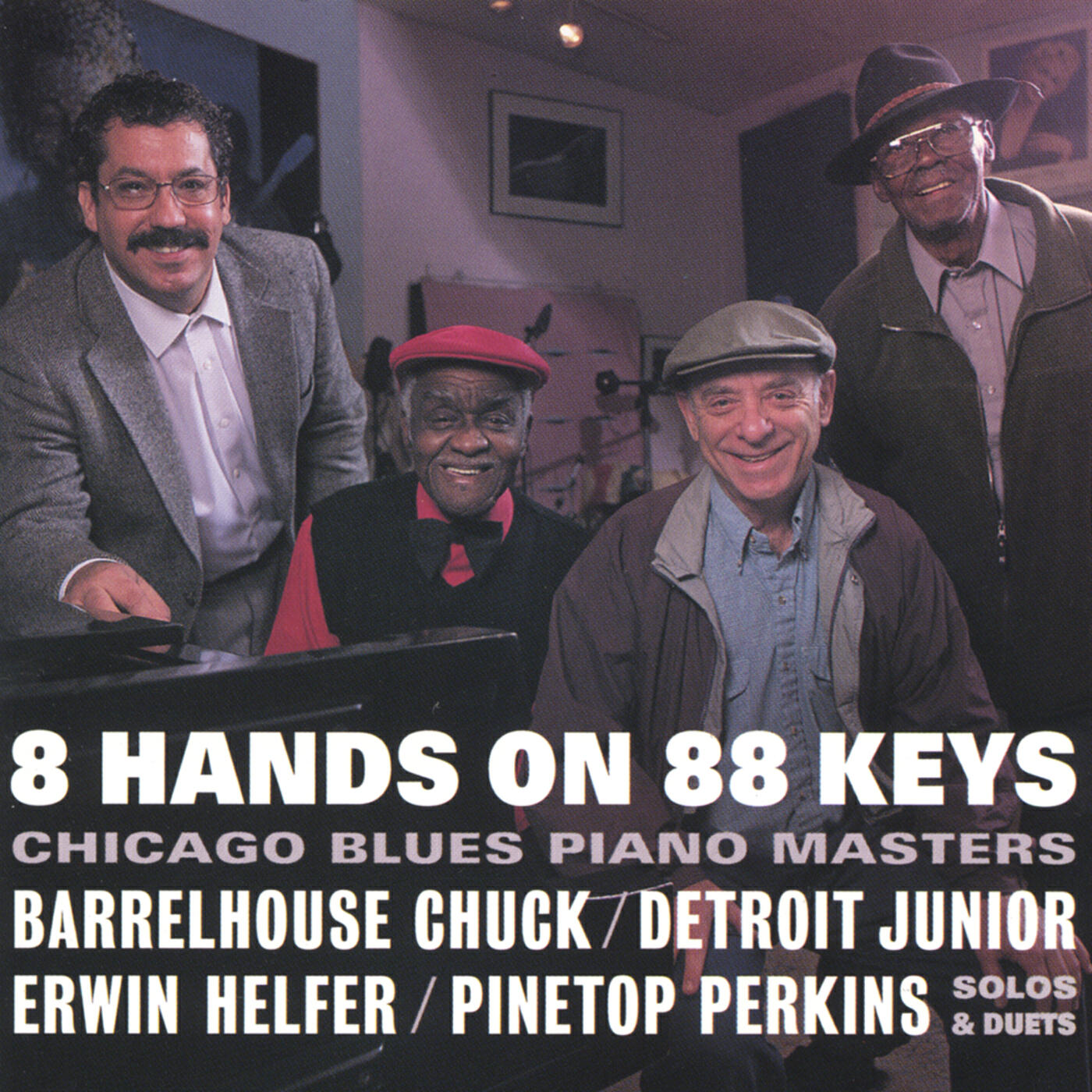 Релиз 8 Hands on 88 Keys Chicago Blues Piano Masters