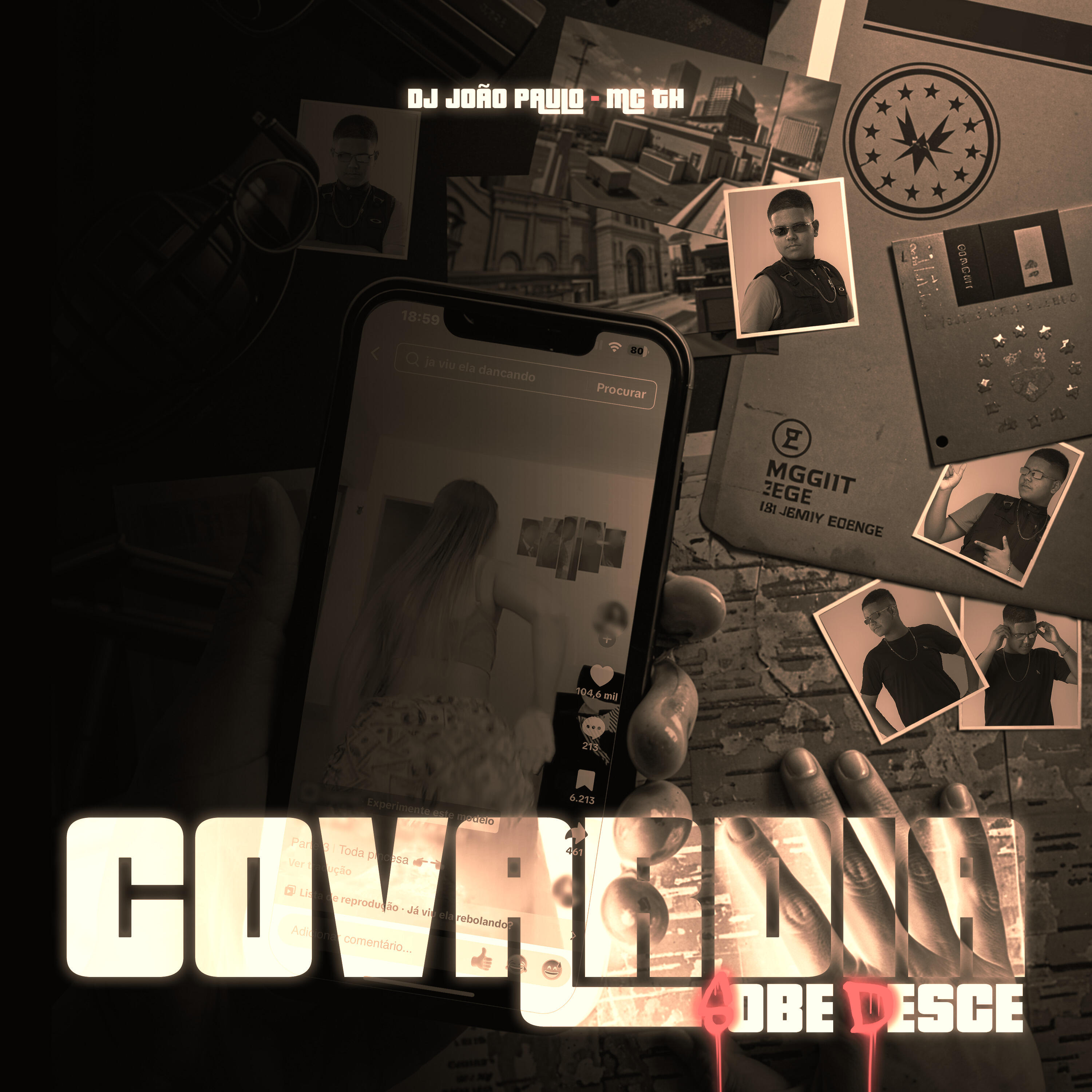 Релиз Covardia Sobe Desce