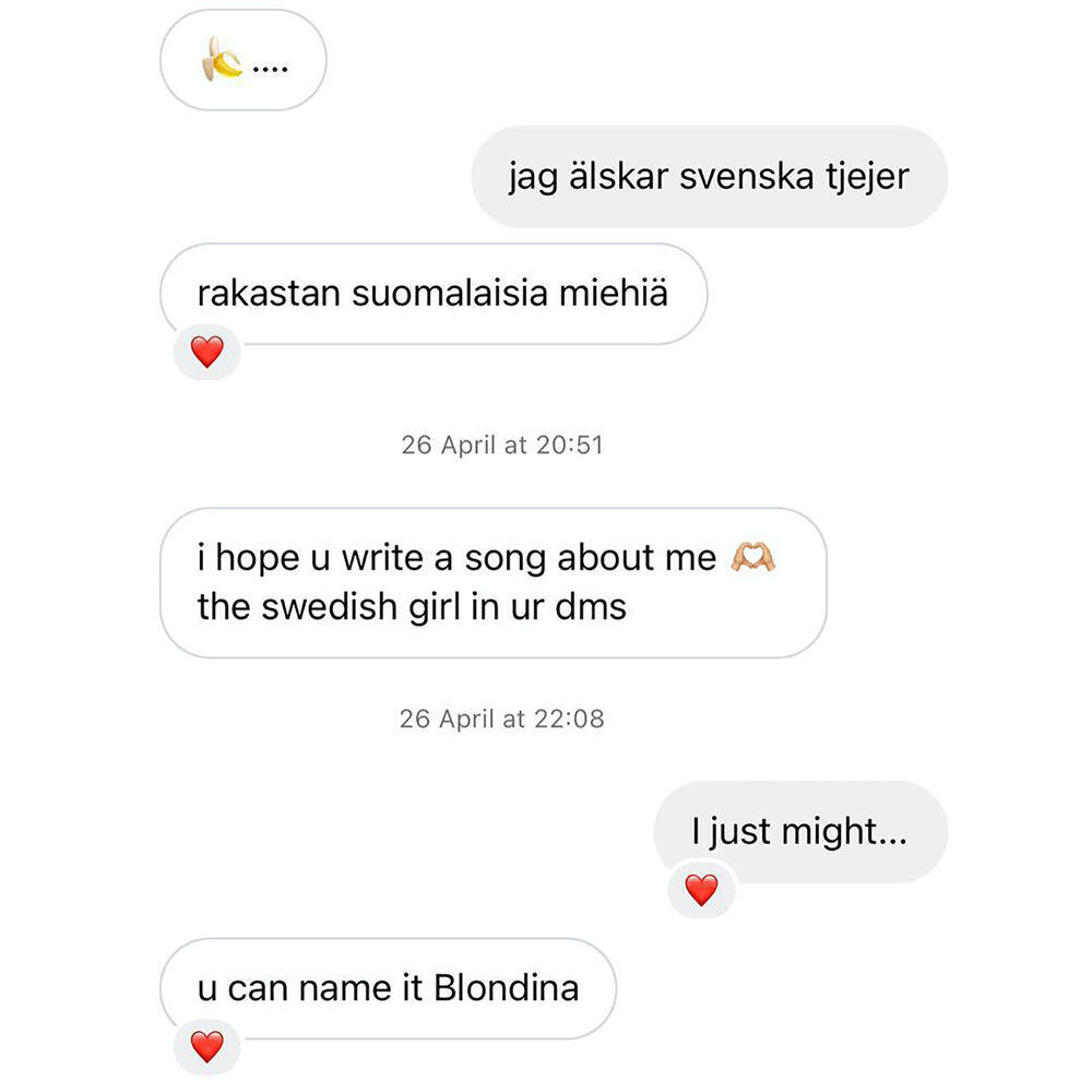 Релиз BLONDINA