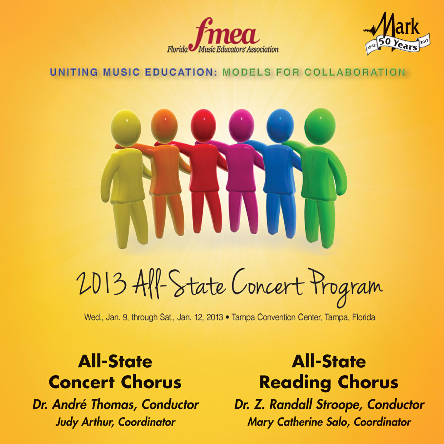 Релиз 2013 Florida Music Educators Association (FMEA): All-State Concert Chorus & All-State Reading Chorus