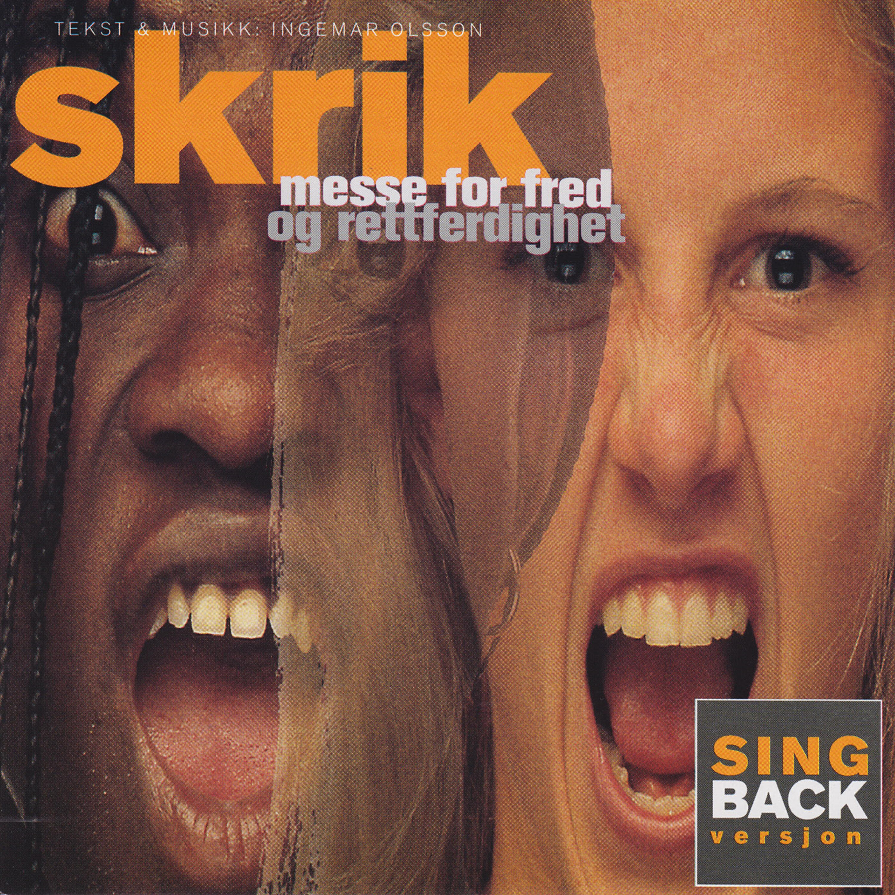 Релиз Messe for Fred Og Rettferdighet - Singback-Utgave