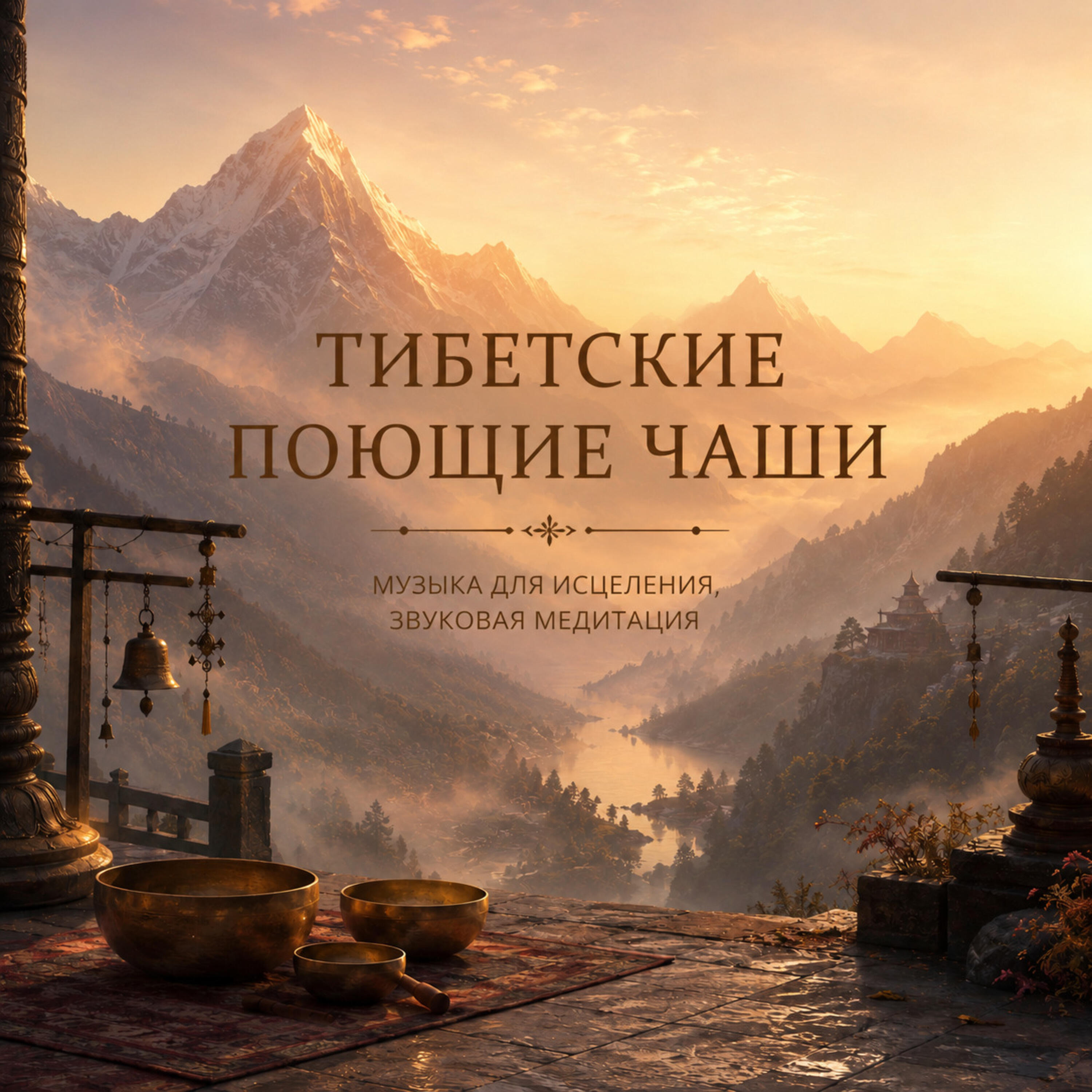 Релиз Исцеляющие звуки. Тибетские поющие чаши, звуковая медитация, глубокое расслабление, гармония, духовная практика