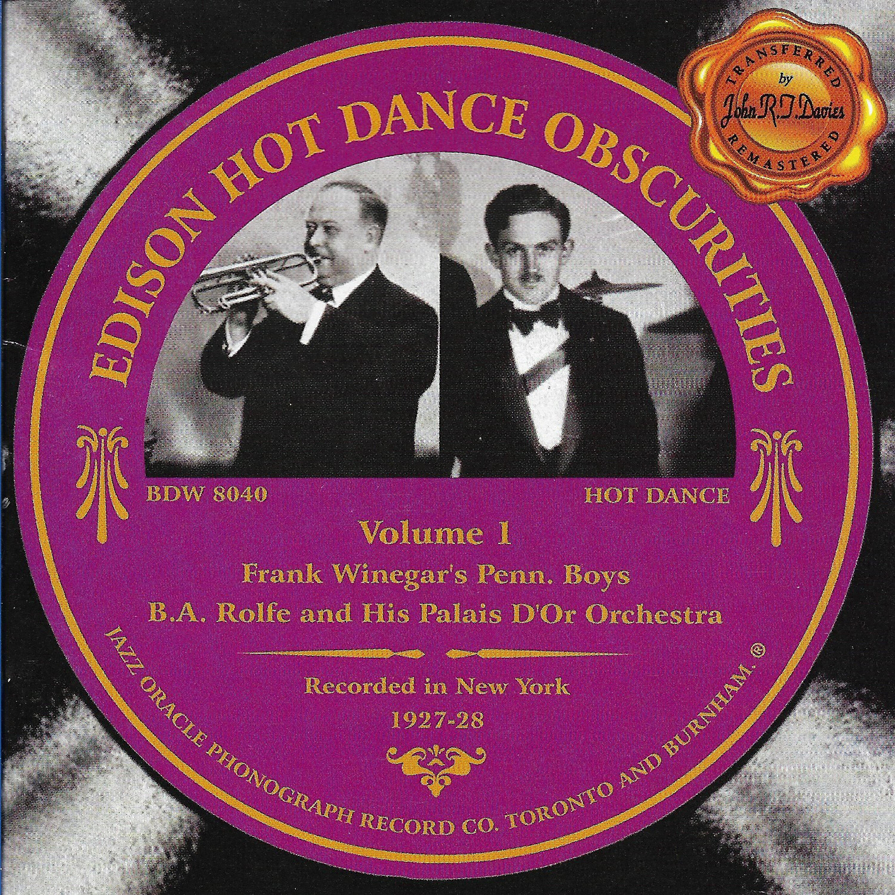 Релиз Edison Hot Dance Obscurities