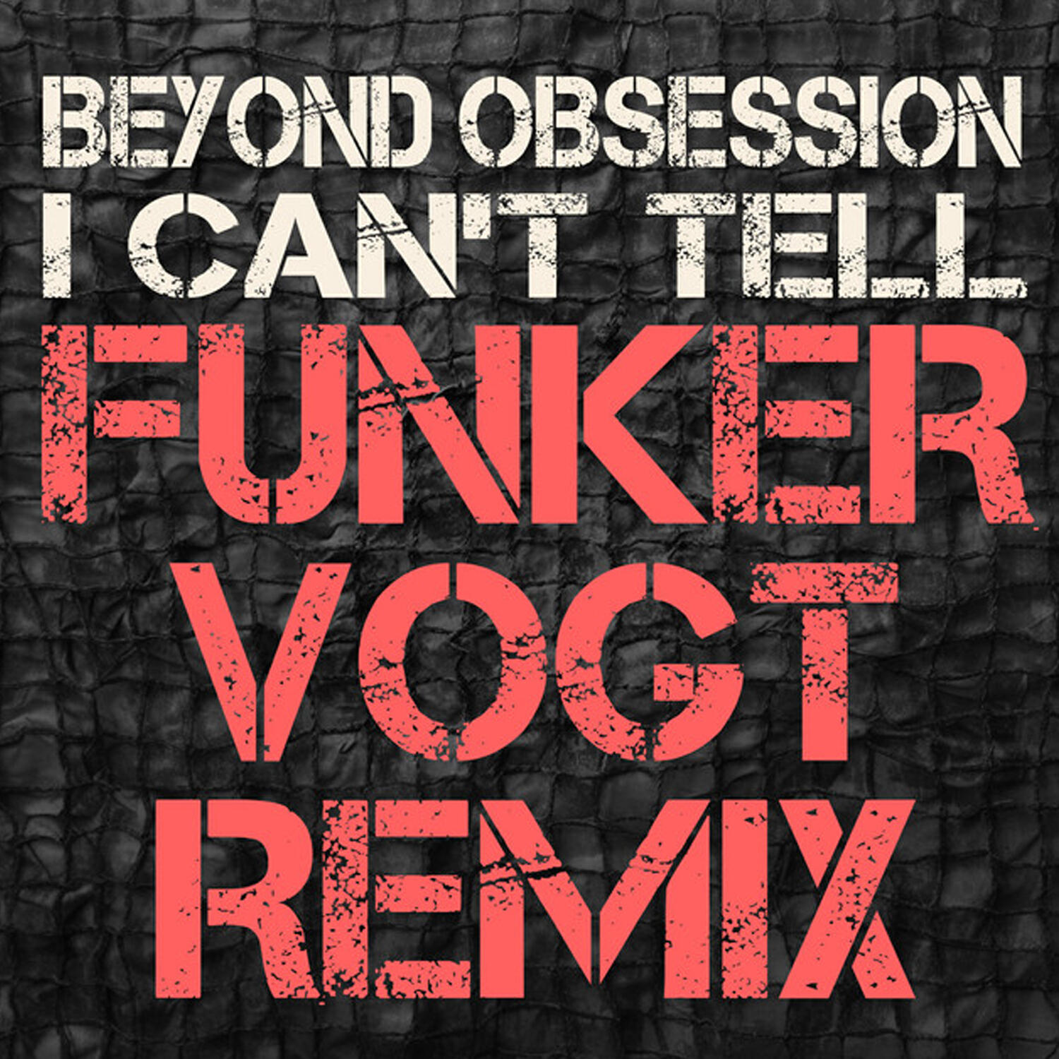 Релиз I can't tell (Funker Vogt Remix)