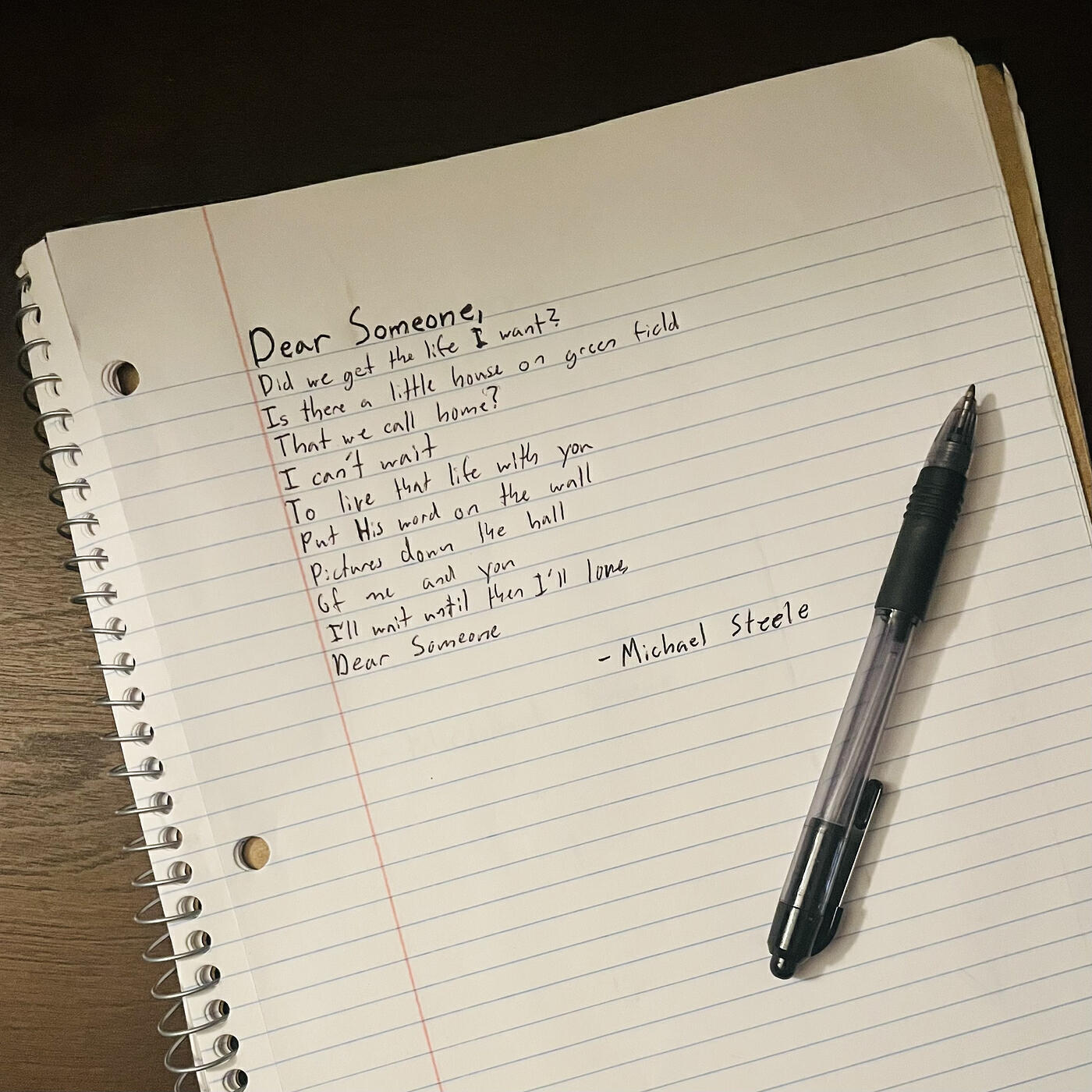 Релиз Dear Someone