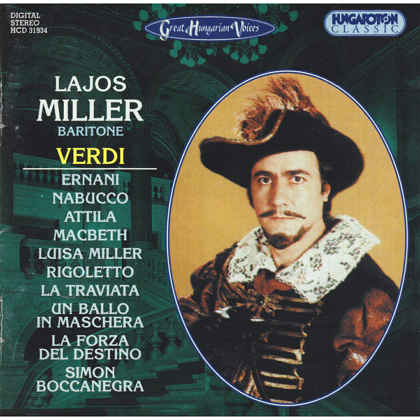 Релиз Miller, Lajos: Verdi Arias