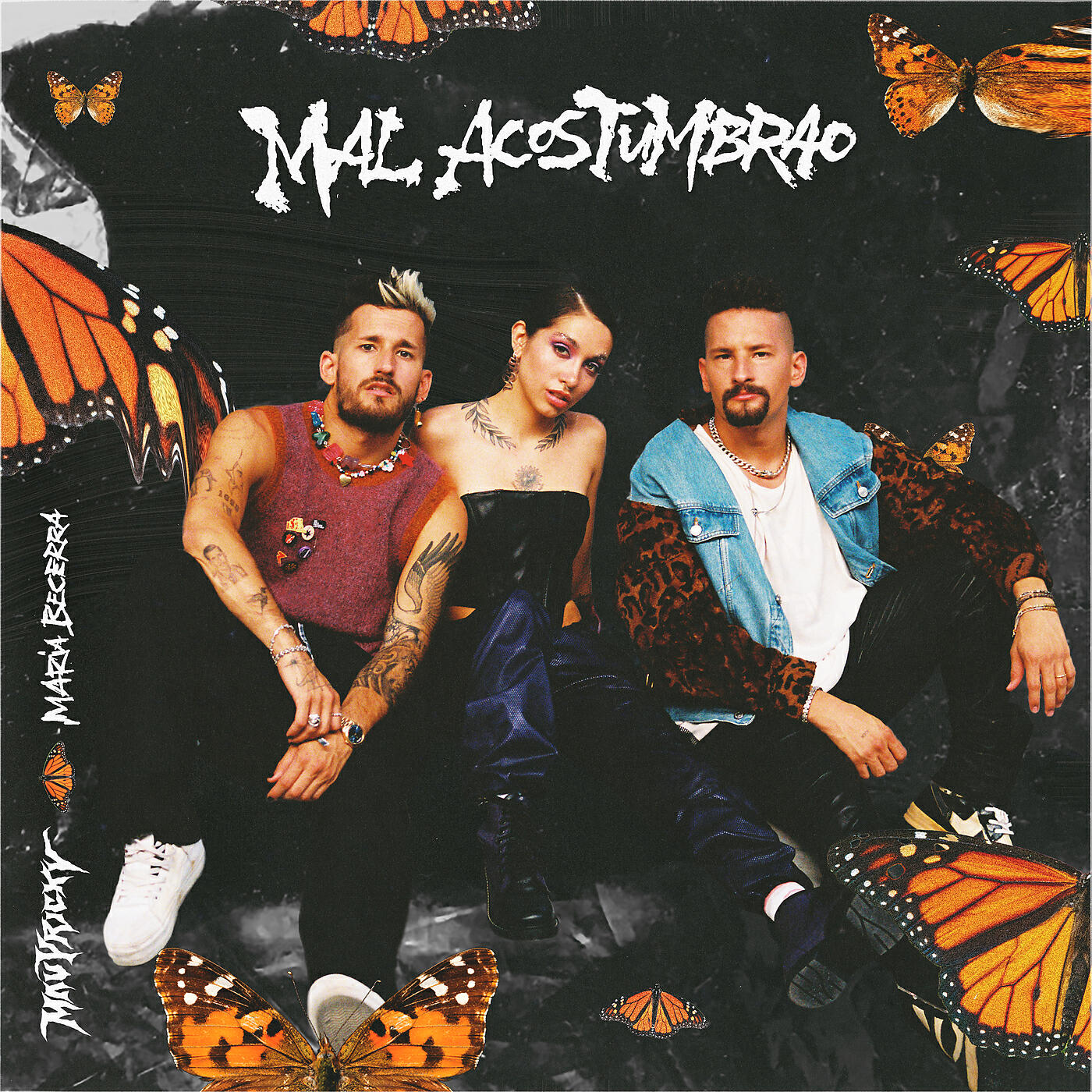 Скачать песню Mau y Ricky, Maria Becerra - Mal Acostumbrao бесплатно в MP3 для Android и iOS