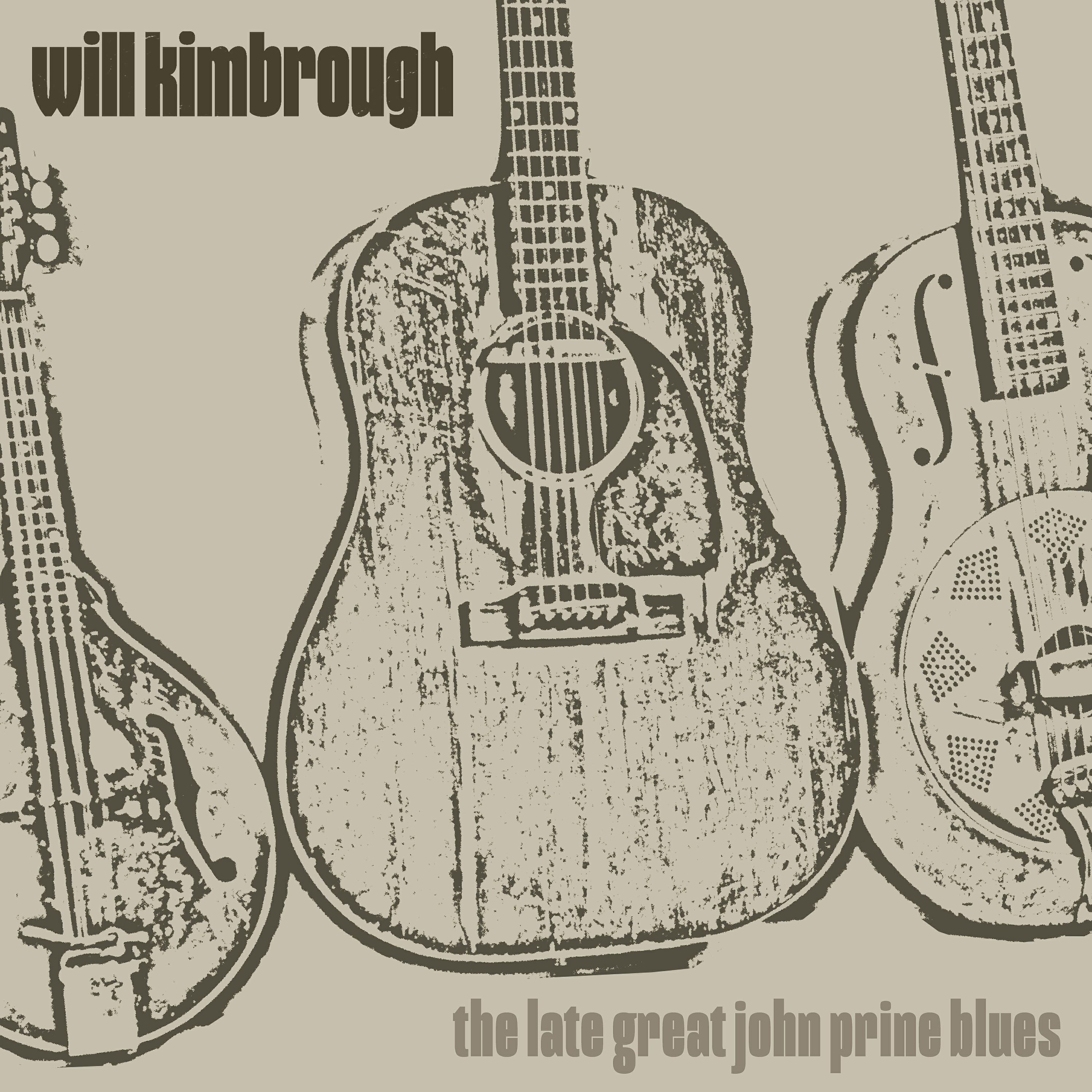 Постер альбома The Late Great John Prine Blues