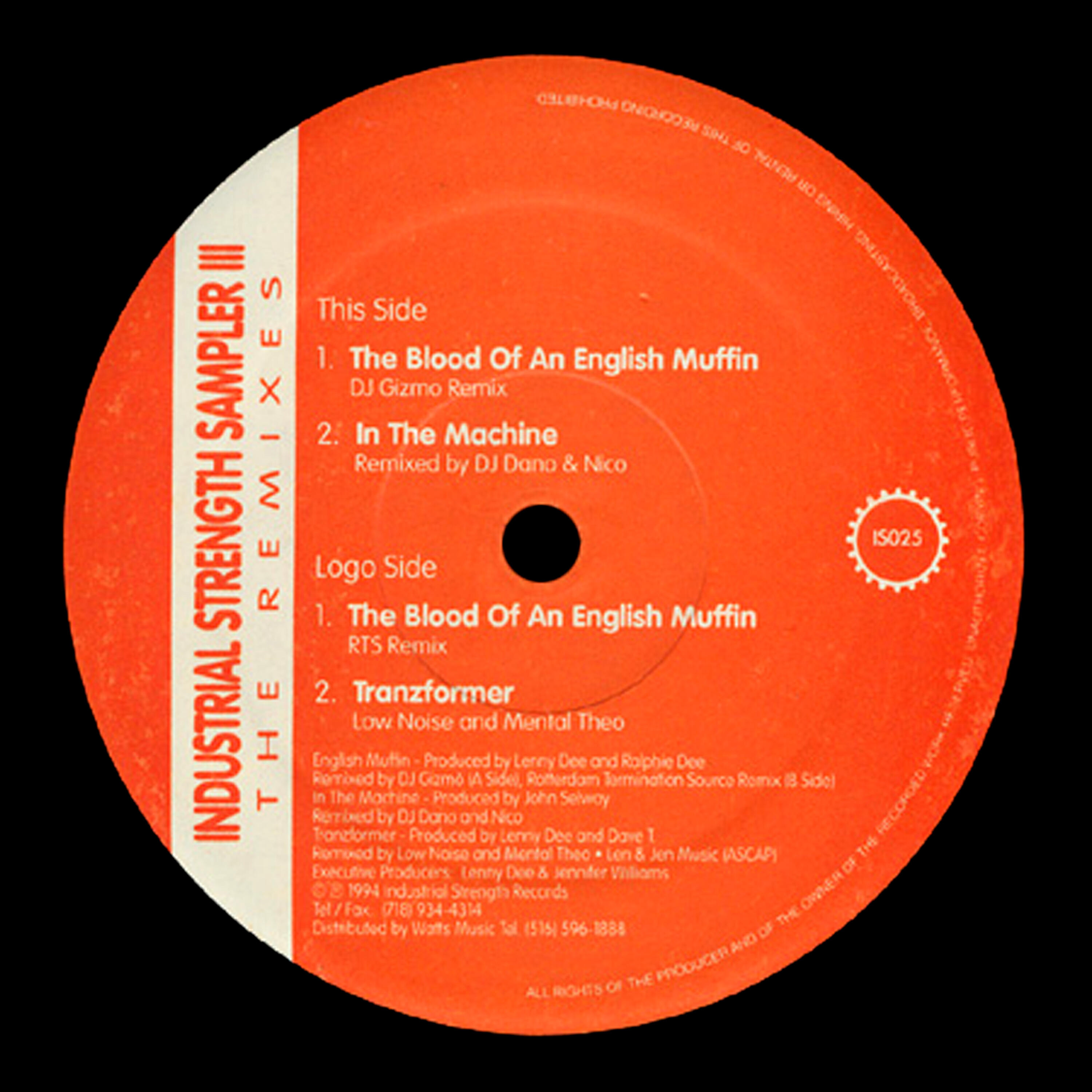 Релиз Industrial Strength Sampler III The Remixes