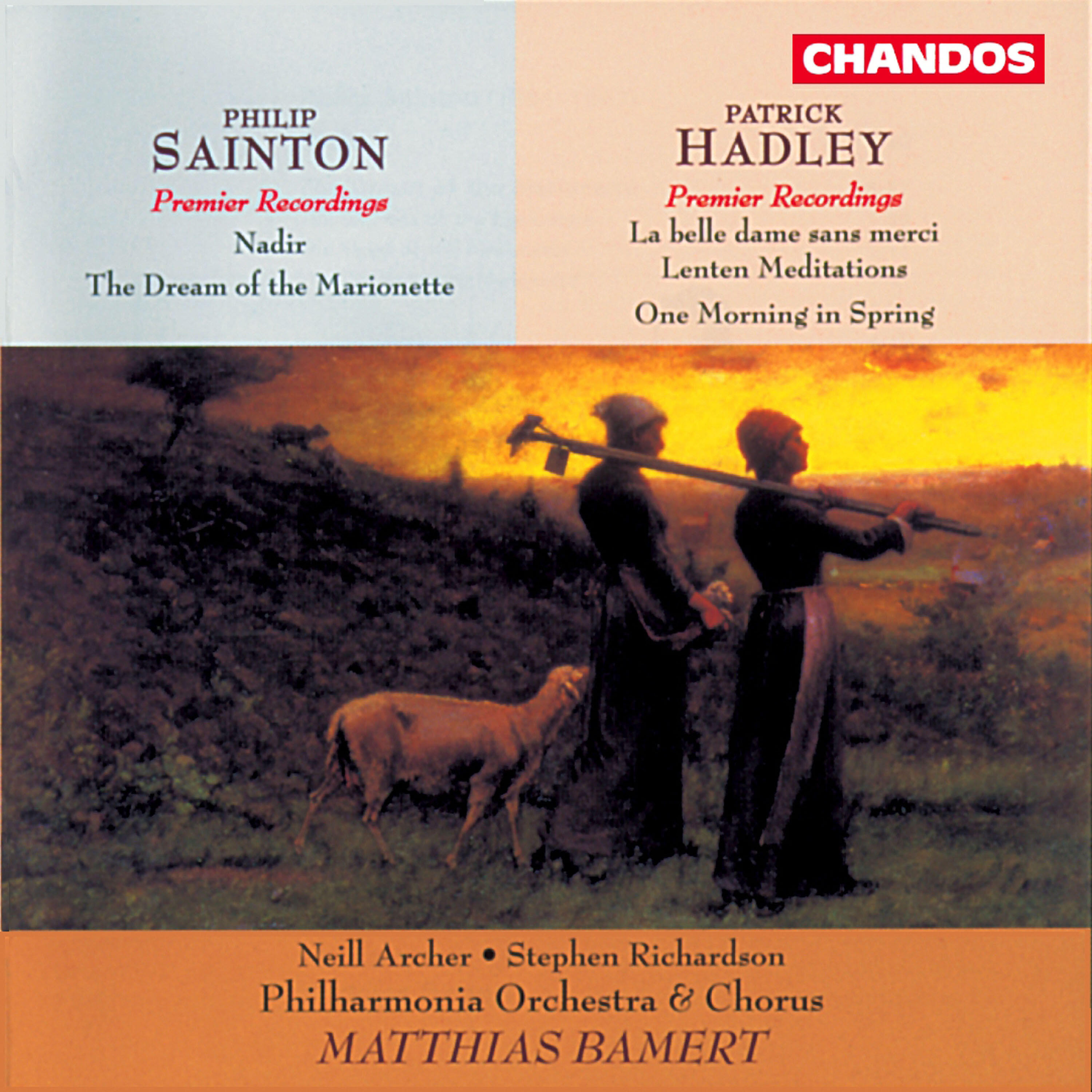 Релиз Hadley & Sainton: Choral and Orchestral Works Vol. 2