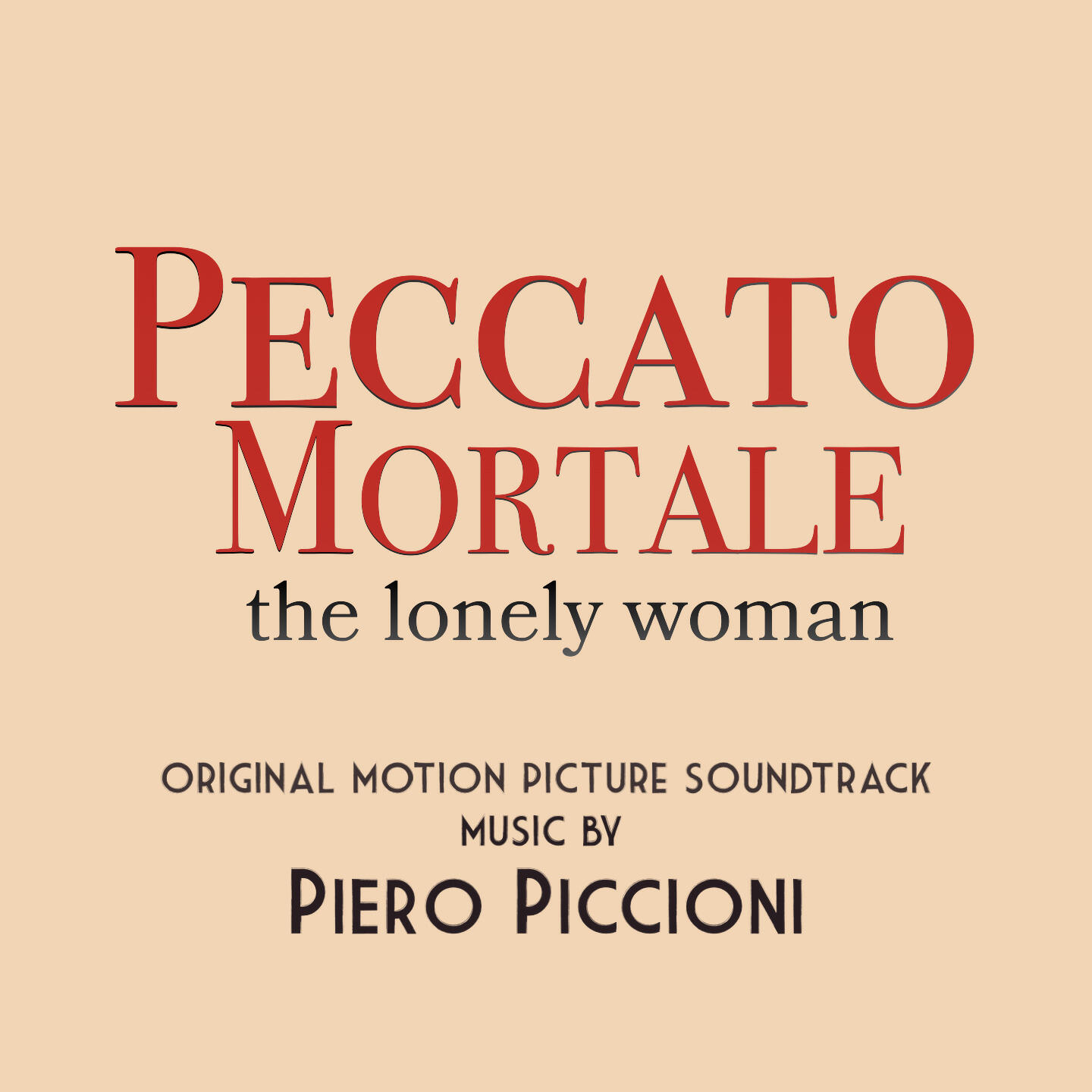 Релиз Peccato Mortale (Colonna sonora originale)