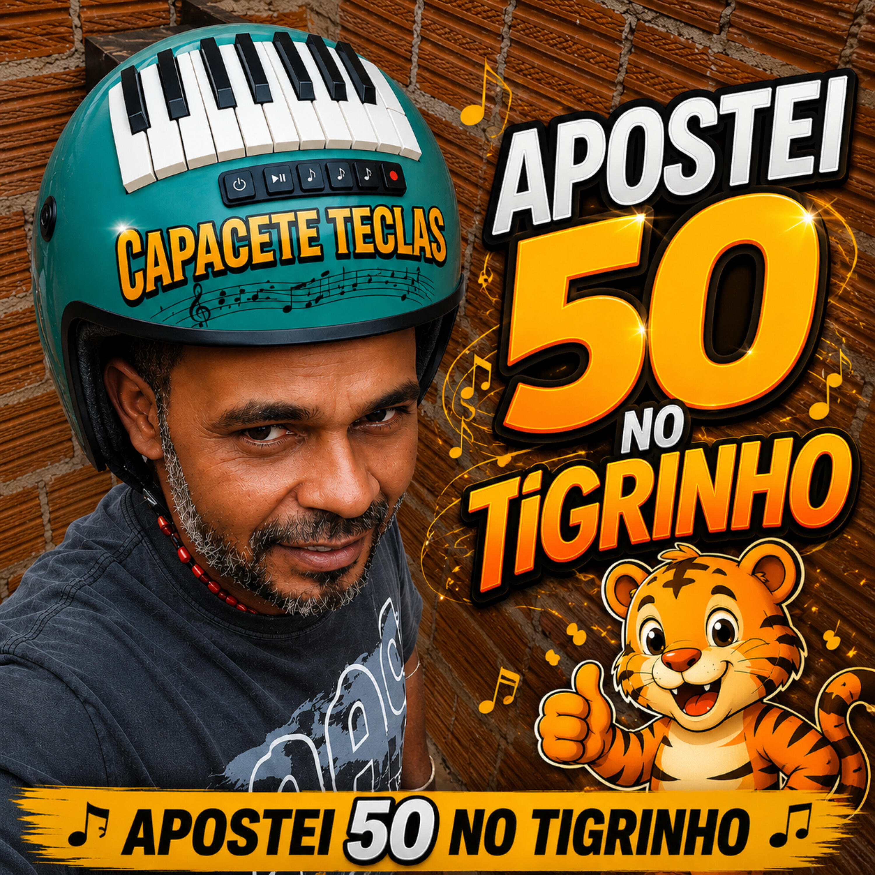 Capacete Teclas