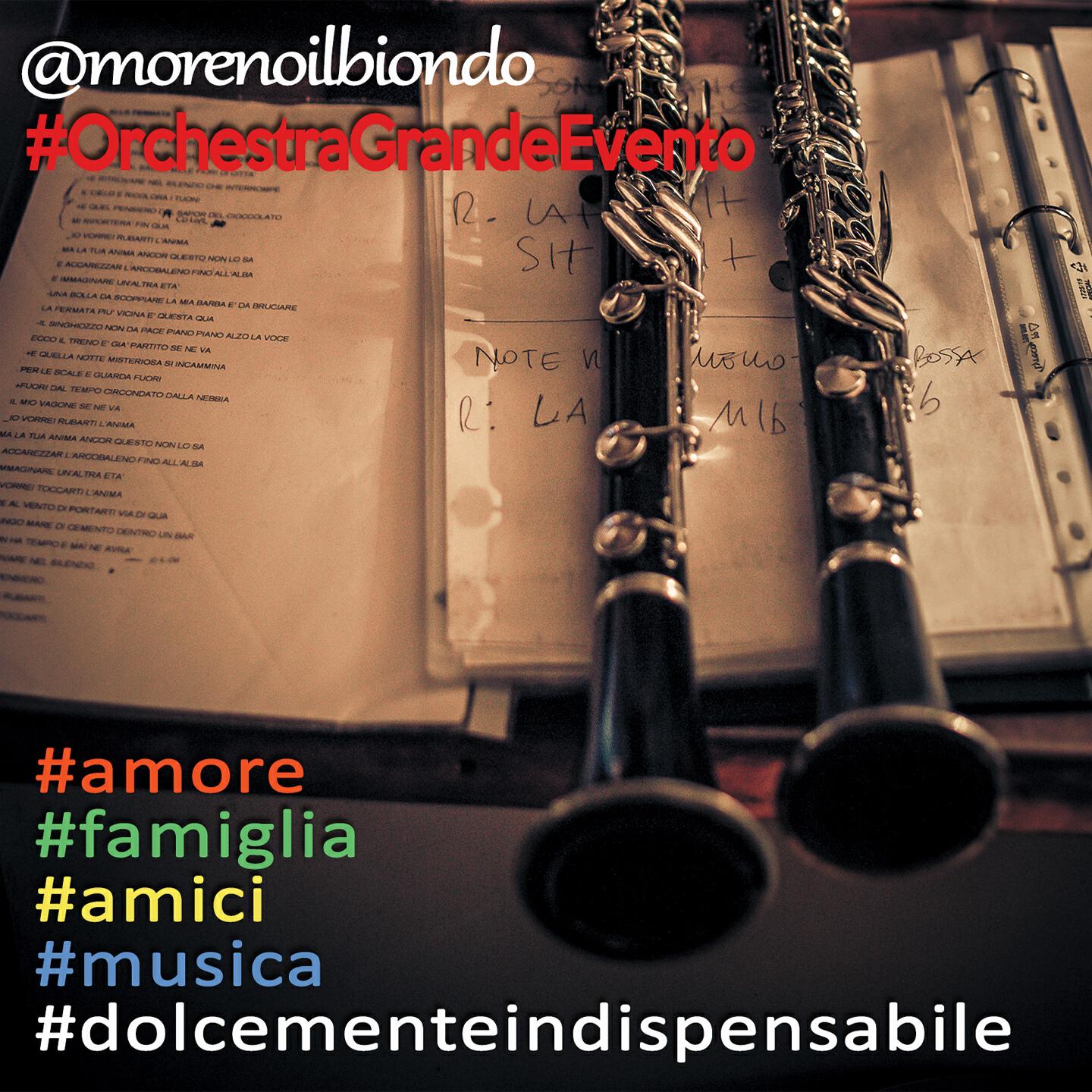 Релиз Amore, famiglia, amici, musica dolcemente indispensabile