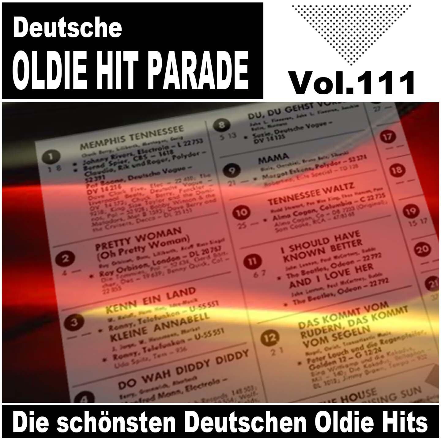 Релиз Deutsche Oldie Hit Parade - Die schönsten Deutschen Oldie Hits, Vol. 111