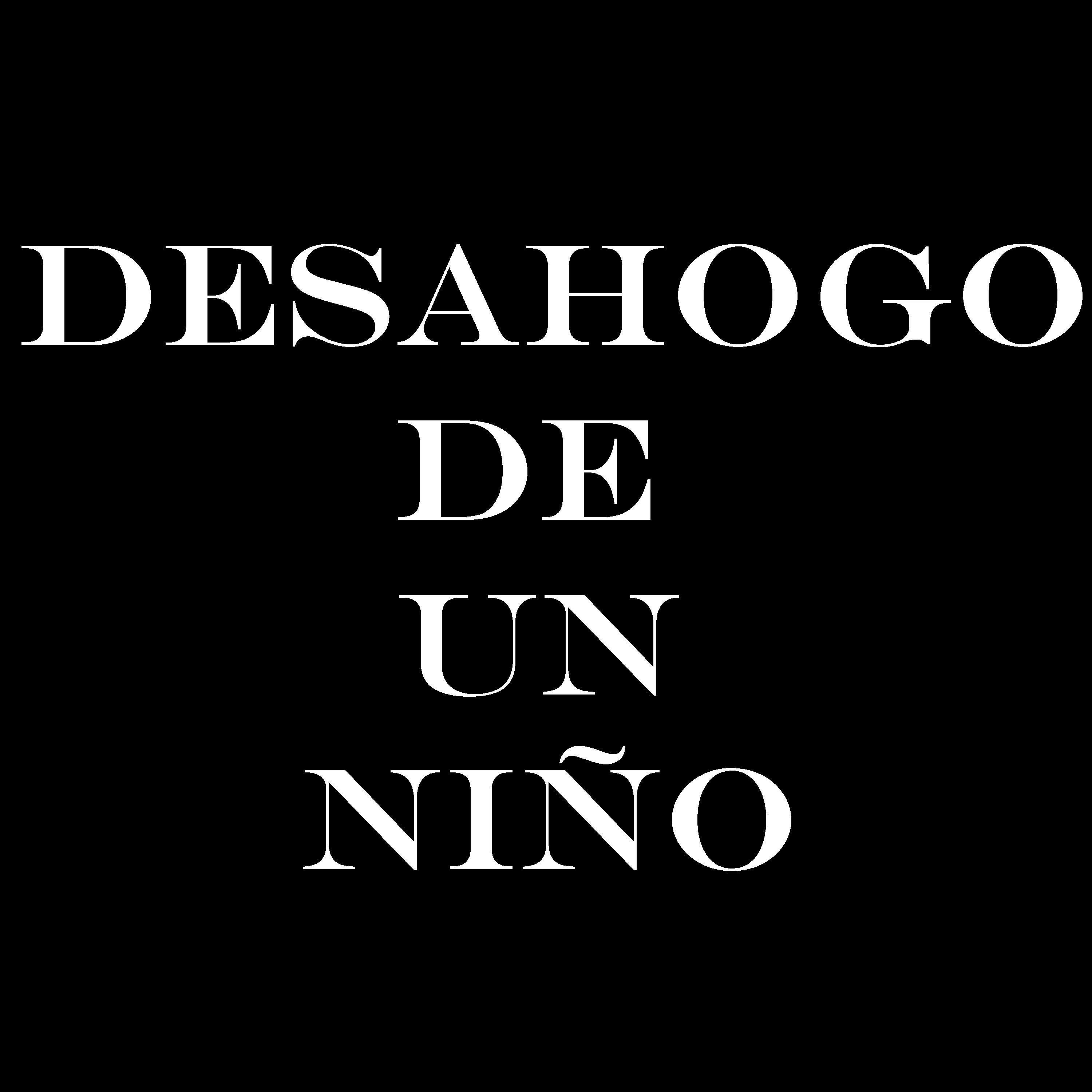 Релиз Desahogo de un Niño