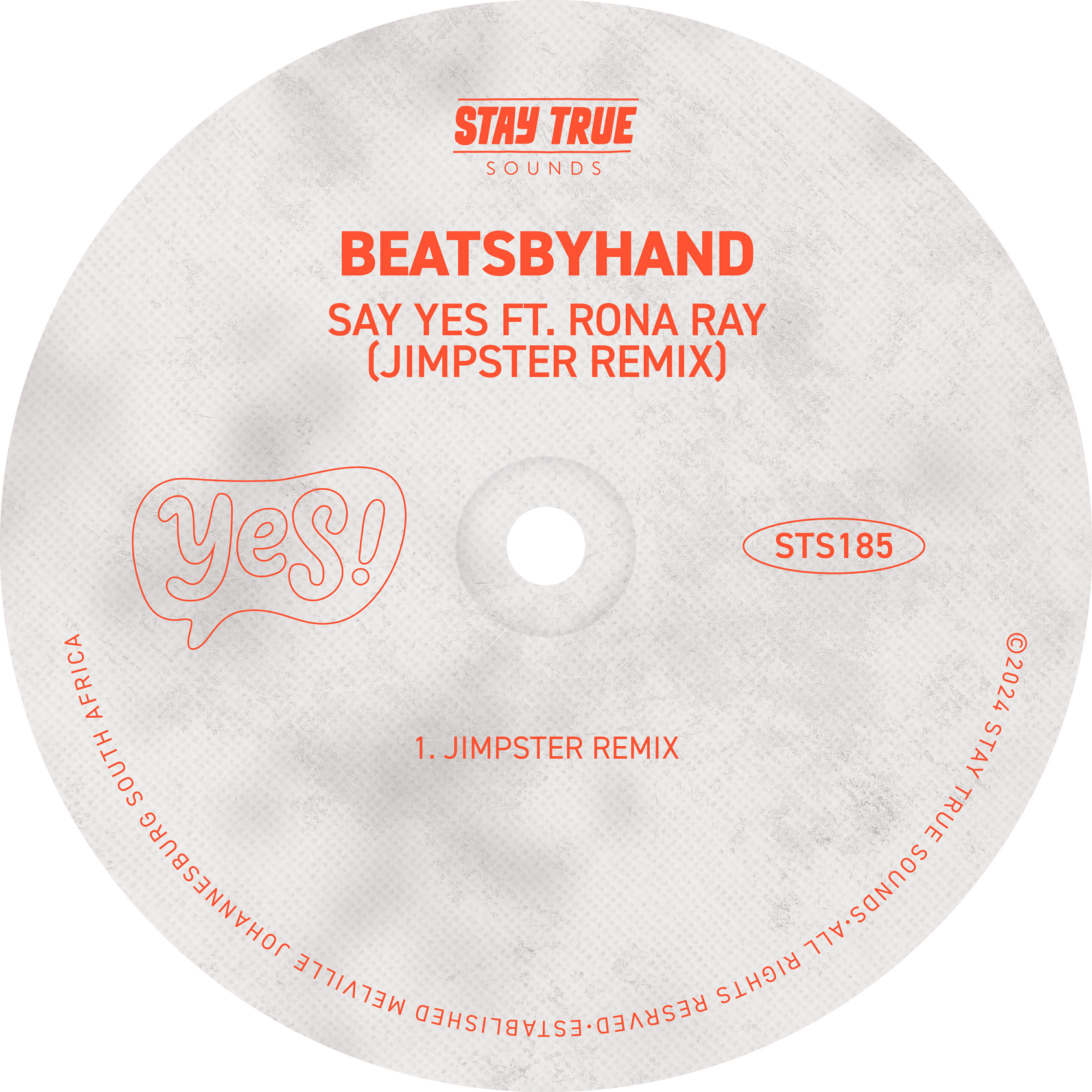 Релиз Say Yes (Jimpster Remix)