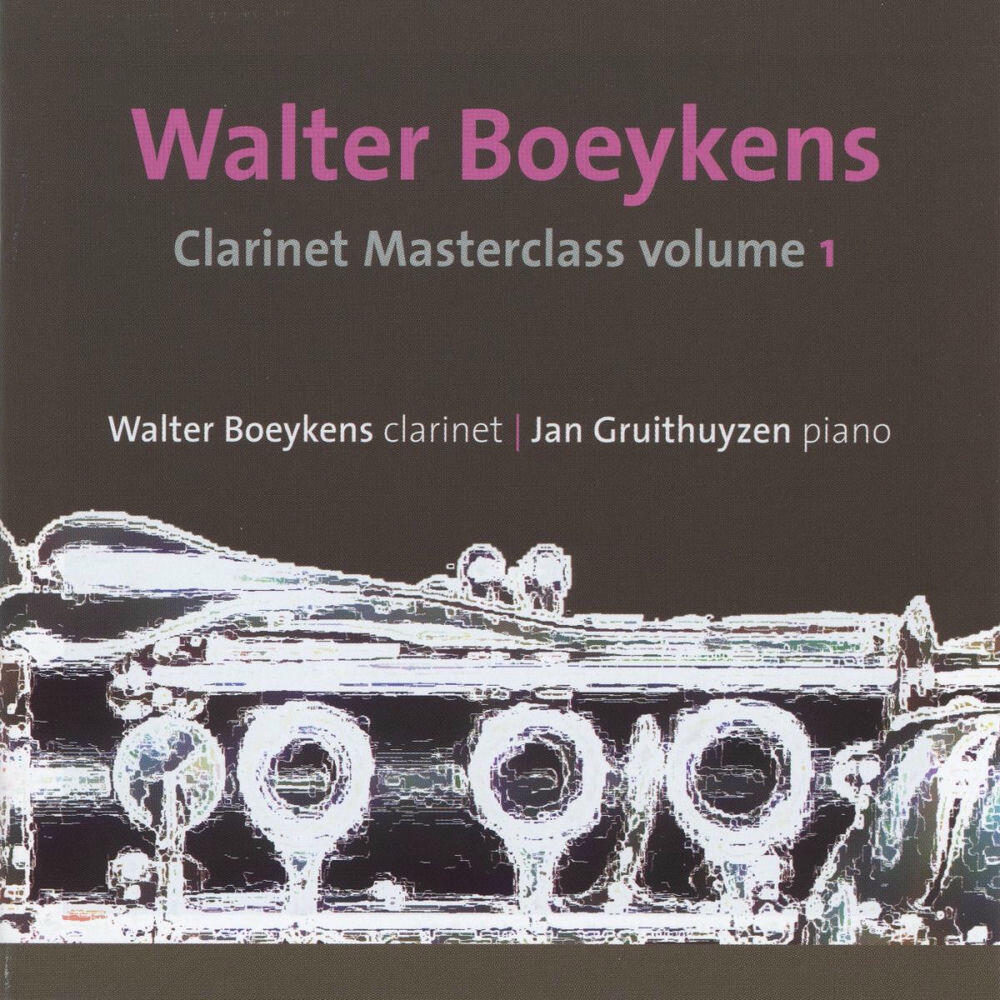 Релиз Bernstein, Pierné, Schumann, Poulenc ... Clarinet Masterclass Vol 1