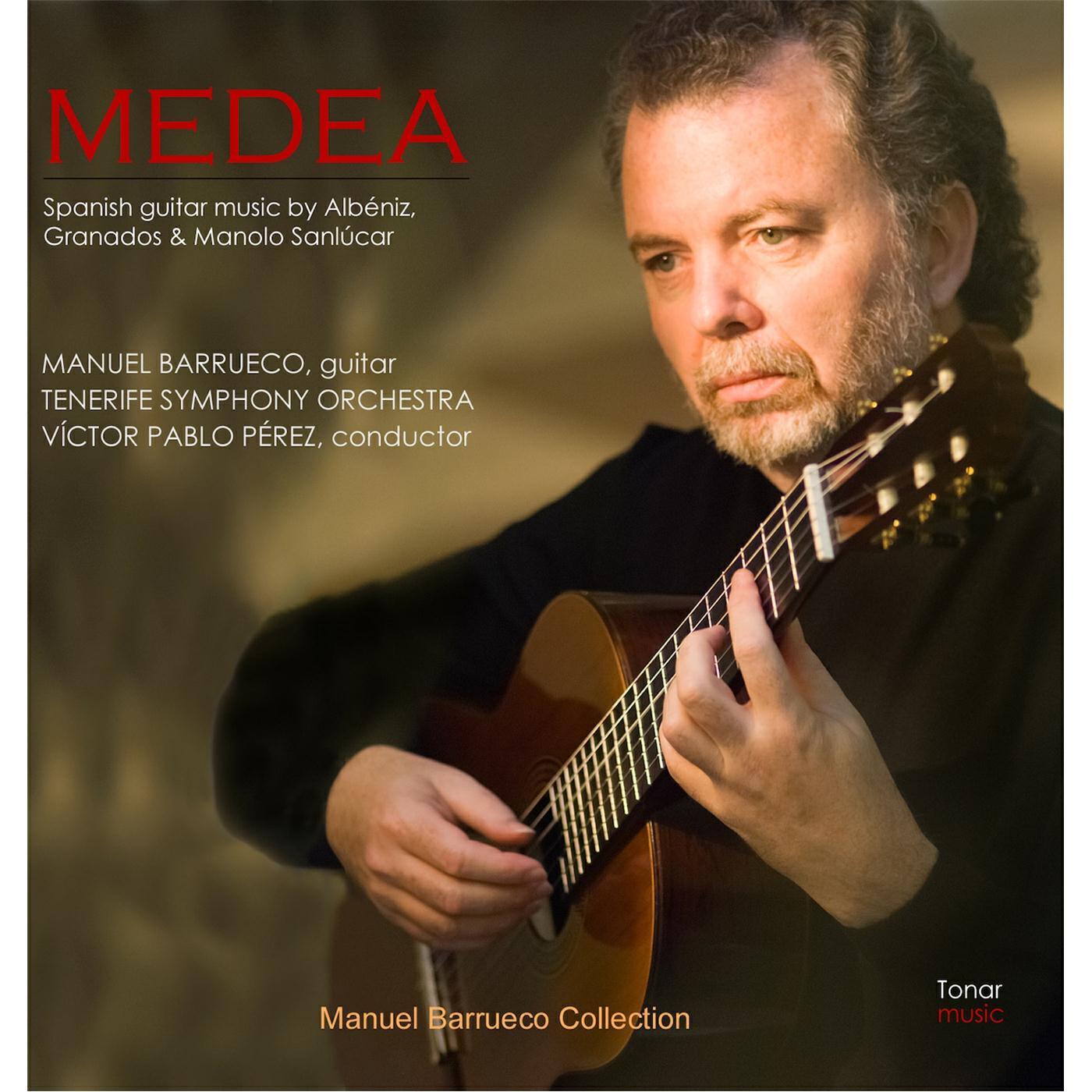 Релиз Medea: Spanish Guitar Music By Albeniz, Granados and Manolo Sanlucar