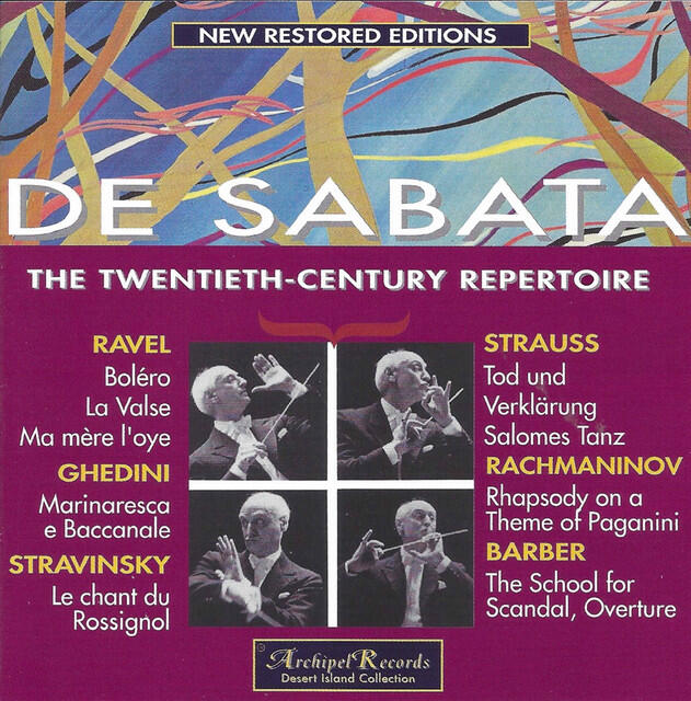 Постер альбома Victor de Sabata the 20th Century Repertoire