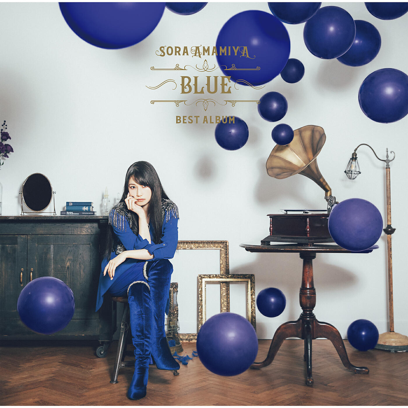 Постер альбома Sora Amamiya BEST ALBUM - BLUE -