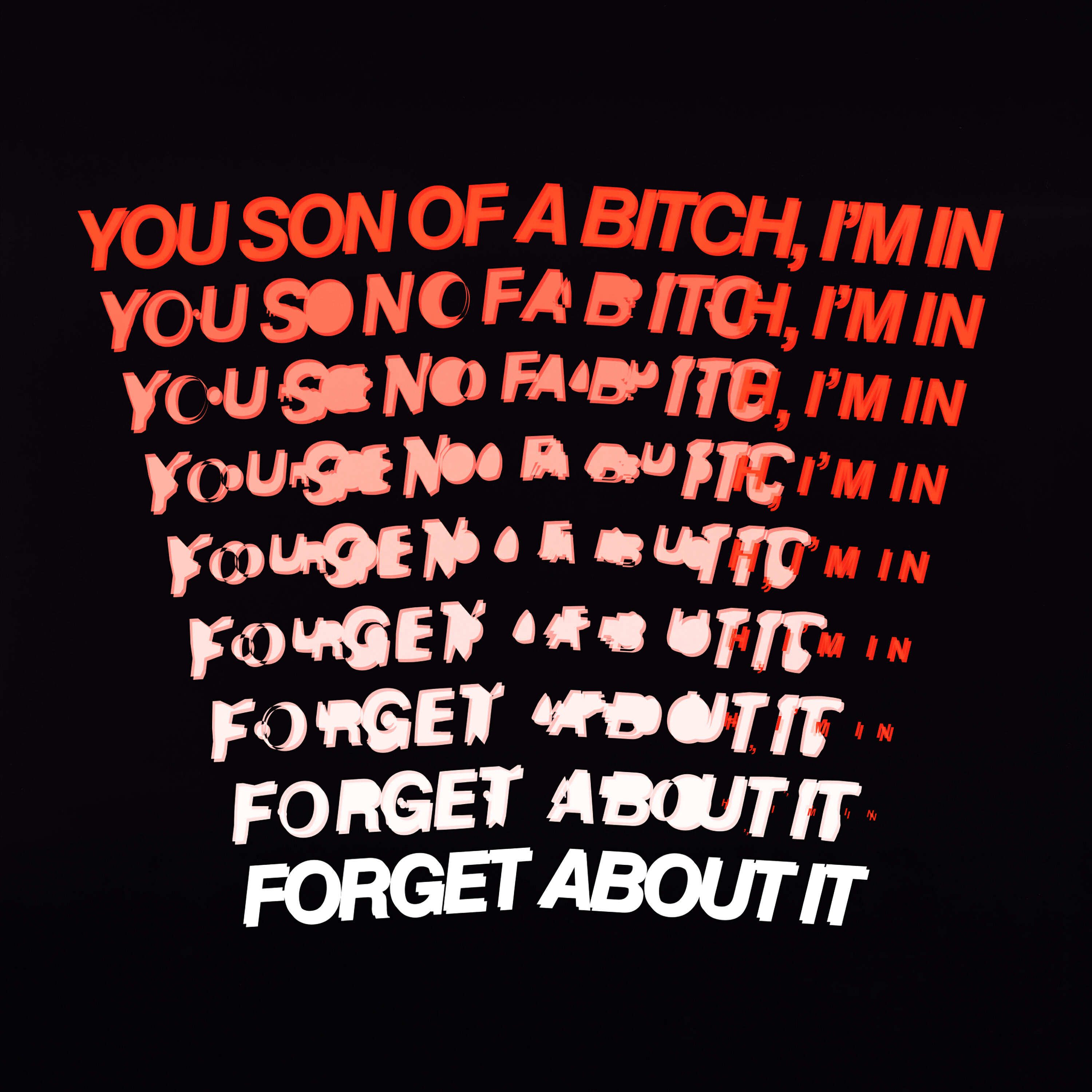 Релиз You Son Of A Bitch I'm In