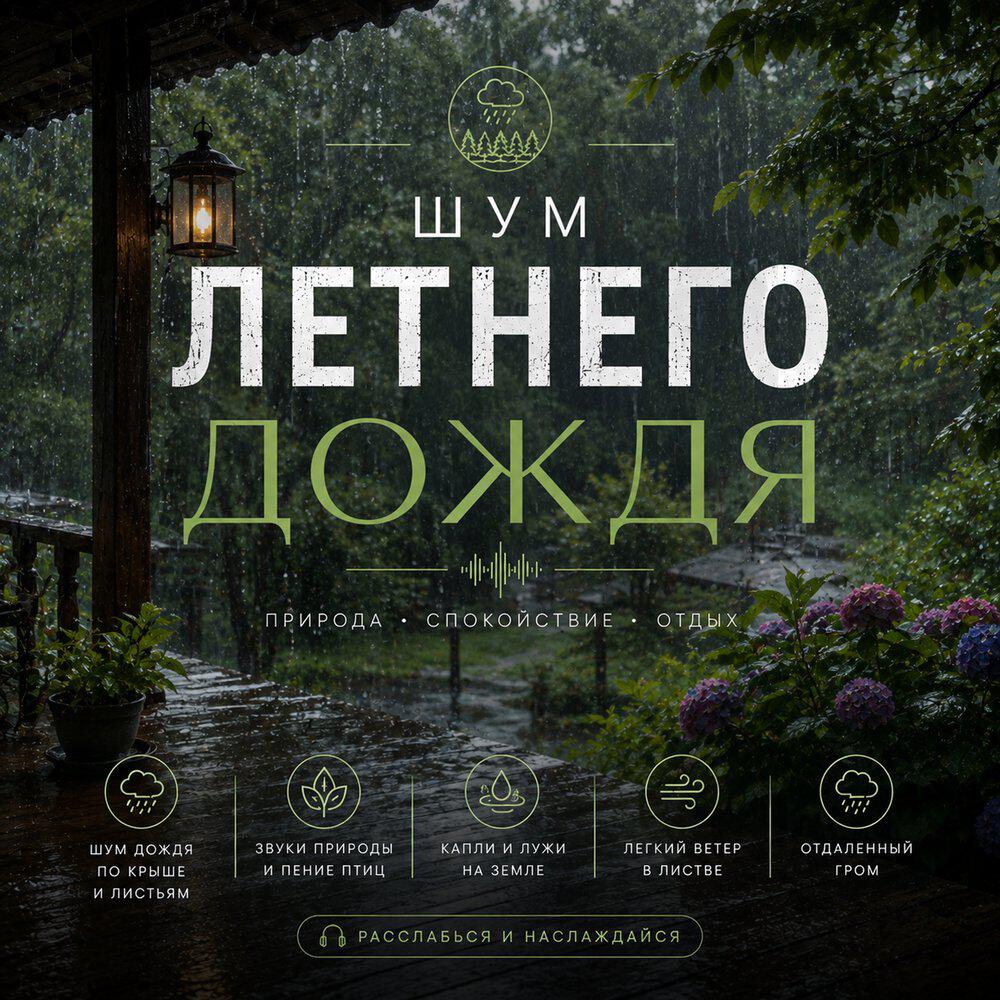 Релиз Шум летнего дождя