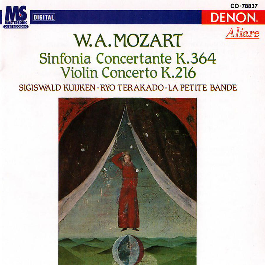 Релиз Wolfgang Amadeus Mozart: Sinfonia Concertante & Violin Concerto