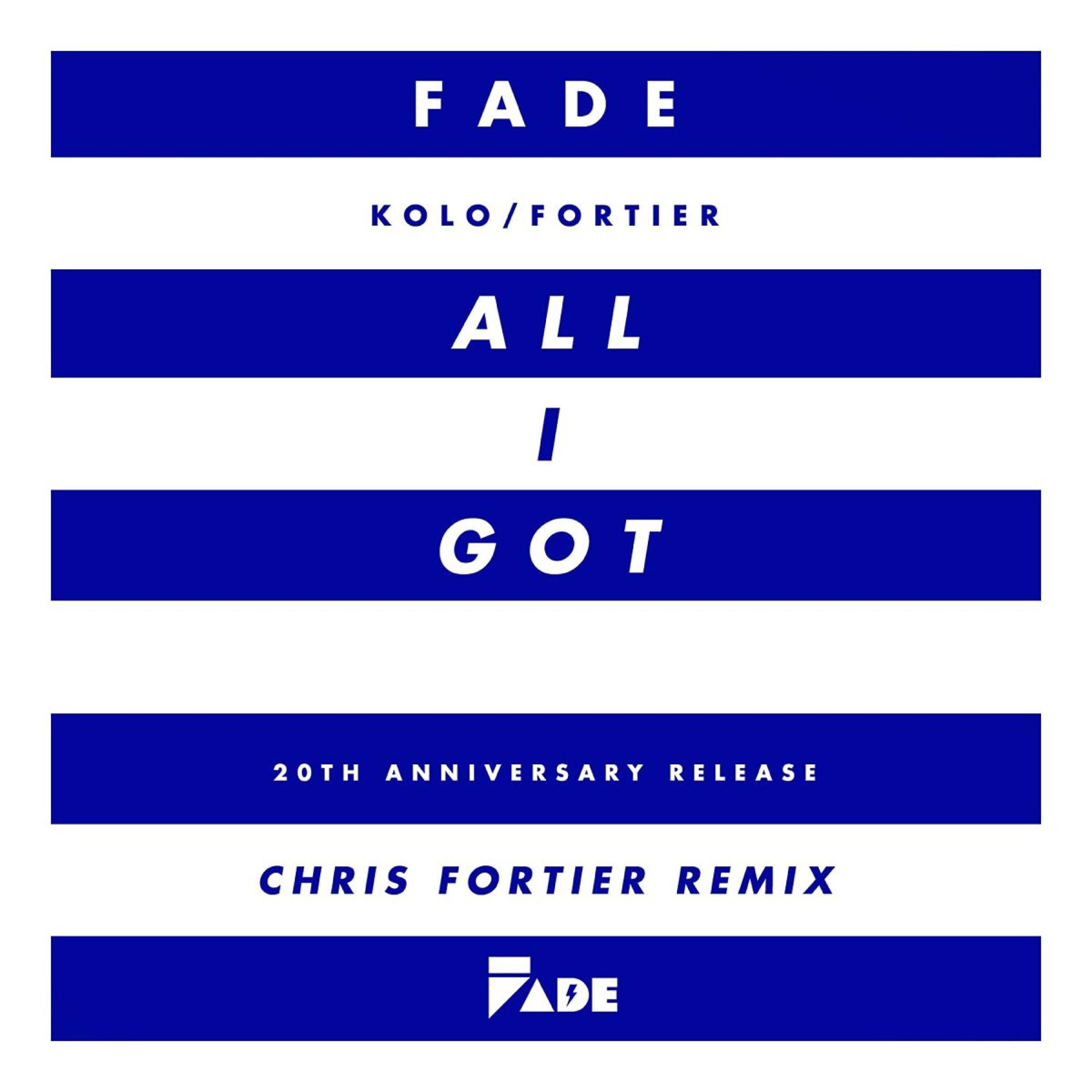 Релиз All I Got (Chris Fortier Remixes)