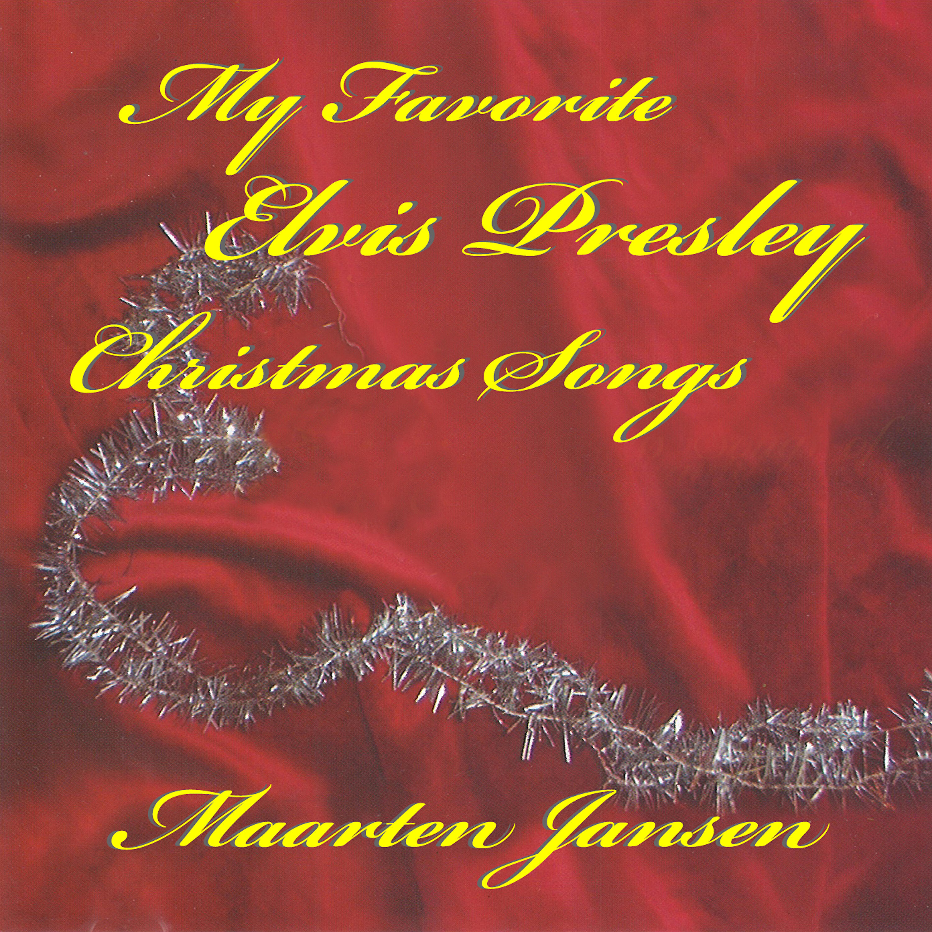Постер альбома My Favorite Elvis Presley Christmas Songs