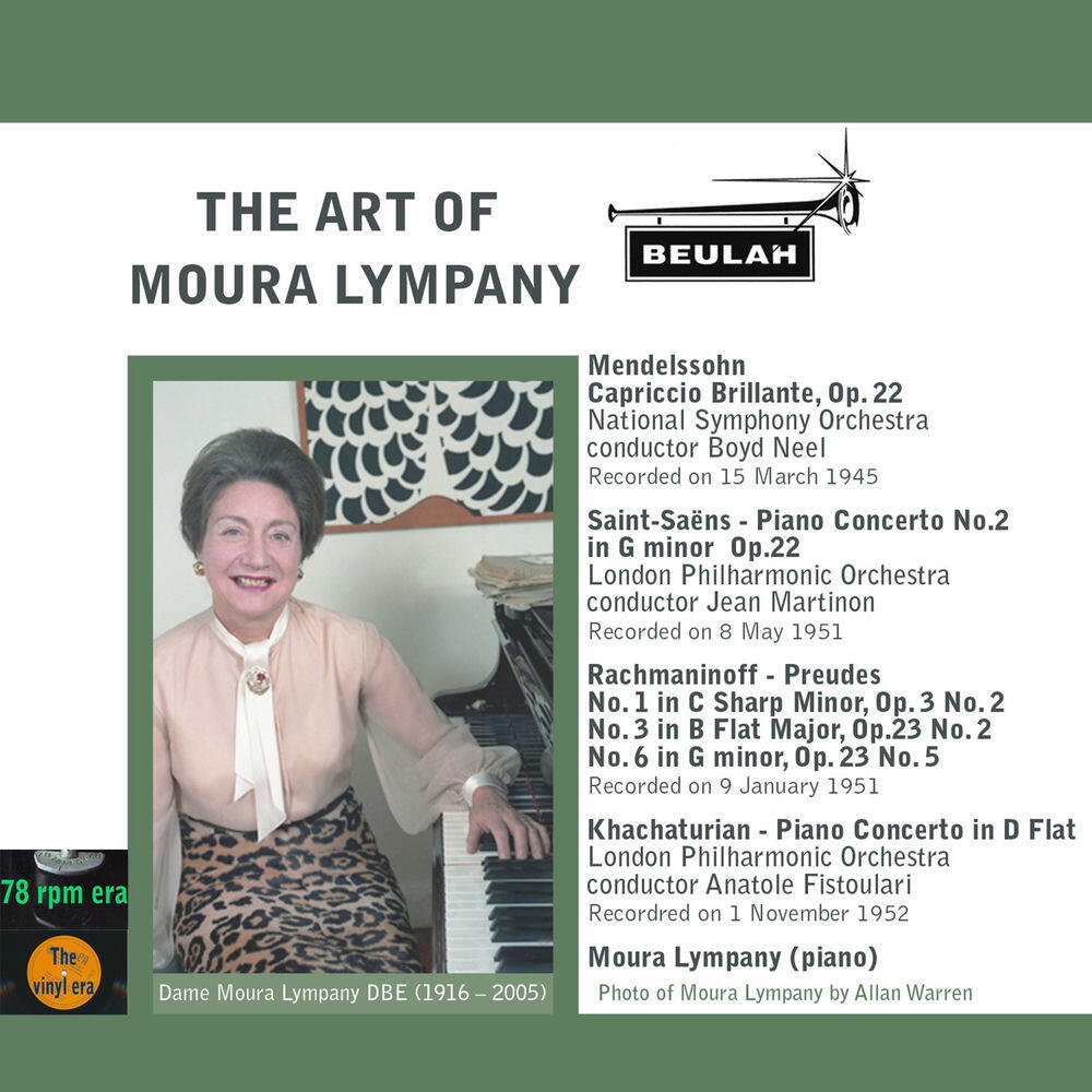 Релиз The Art of Moura Lympany