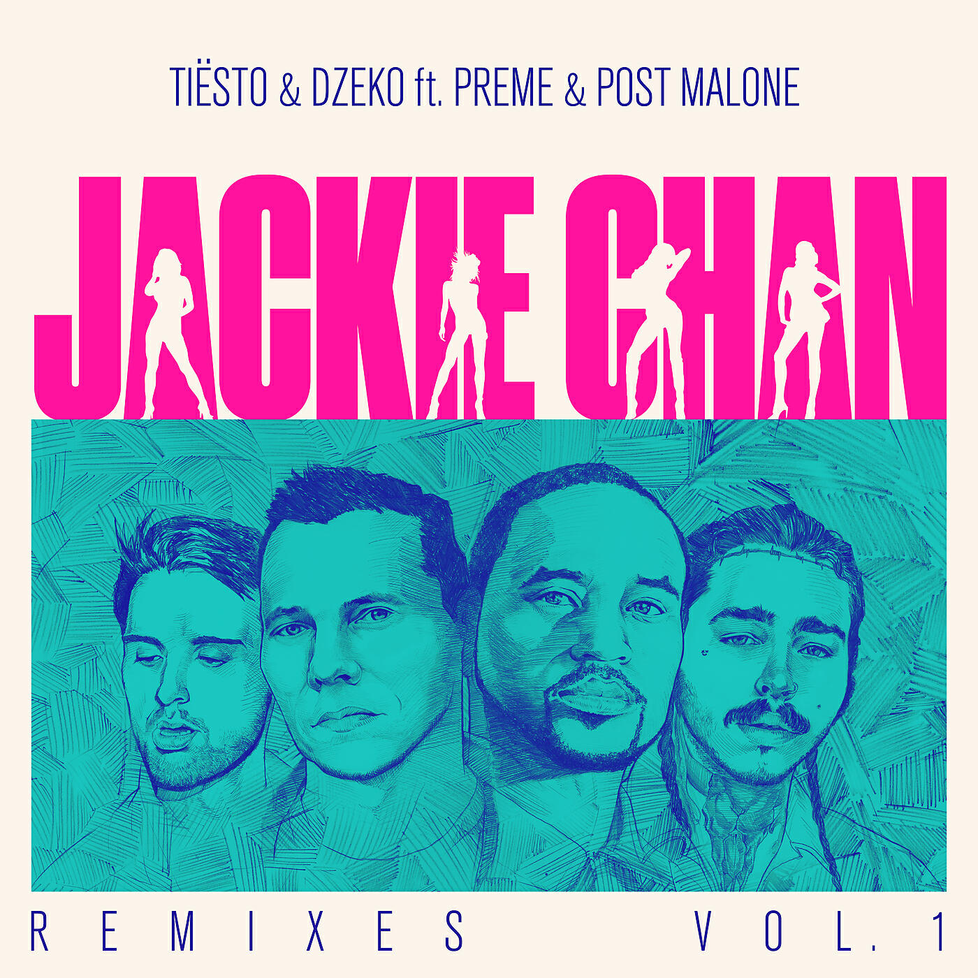 Скачать песню Tiësto, Dzeko, Preme, Post Malone - Jackie Chan (M-22 Remix) бесплатно в MP3 для Android и iOS