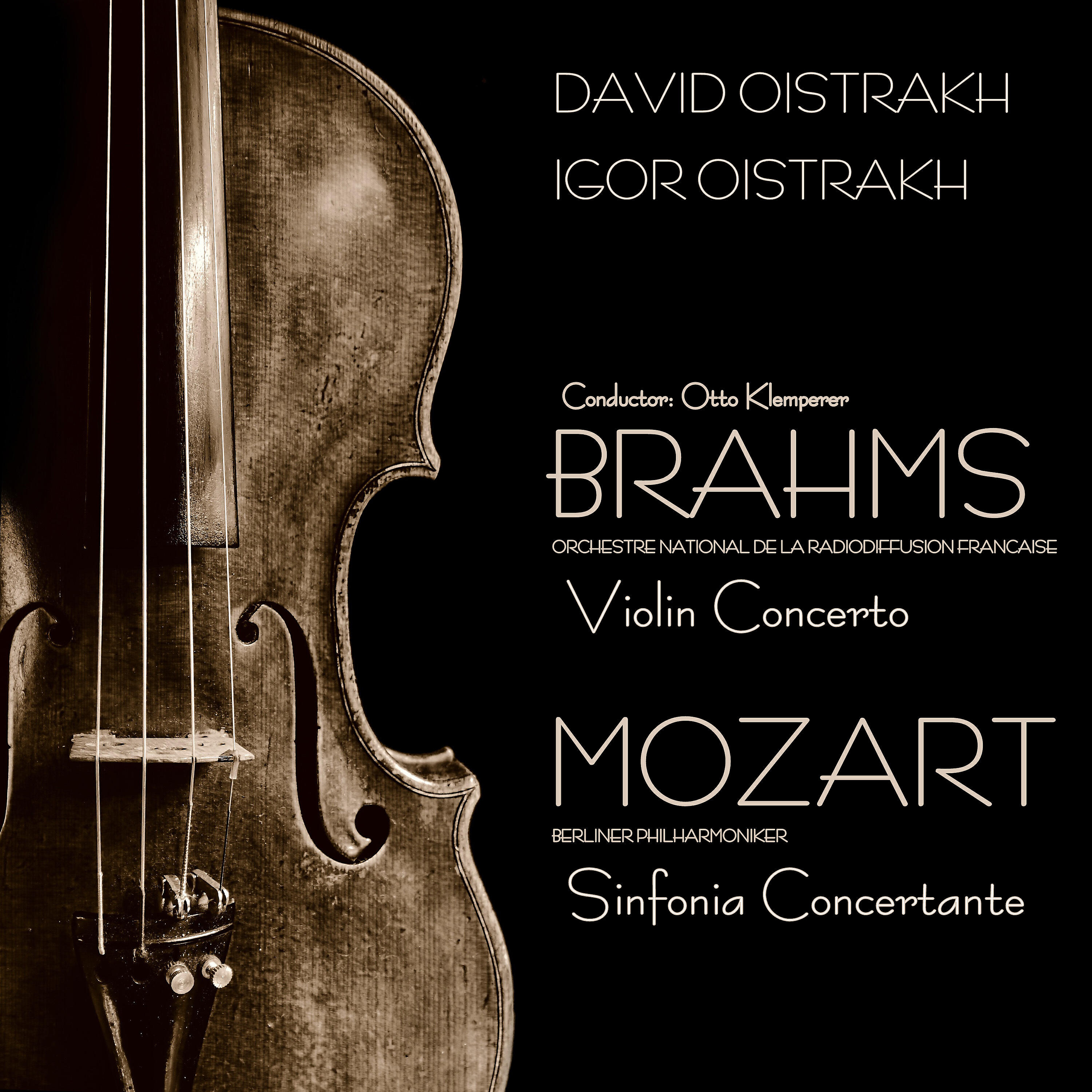 Релиз Brahms: Violin Concerto & Mozart: Sinfonia Concertante