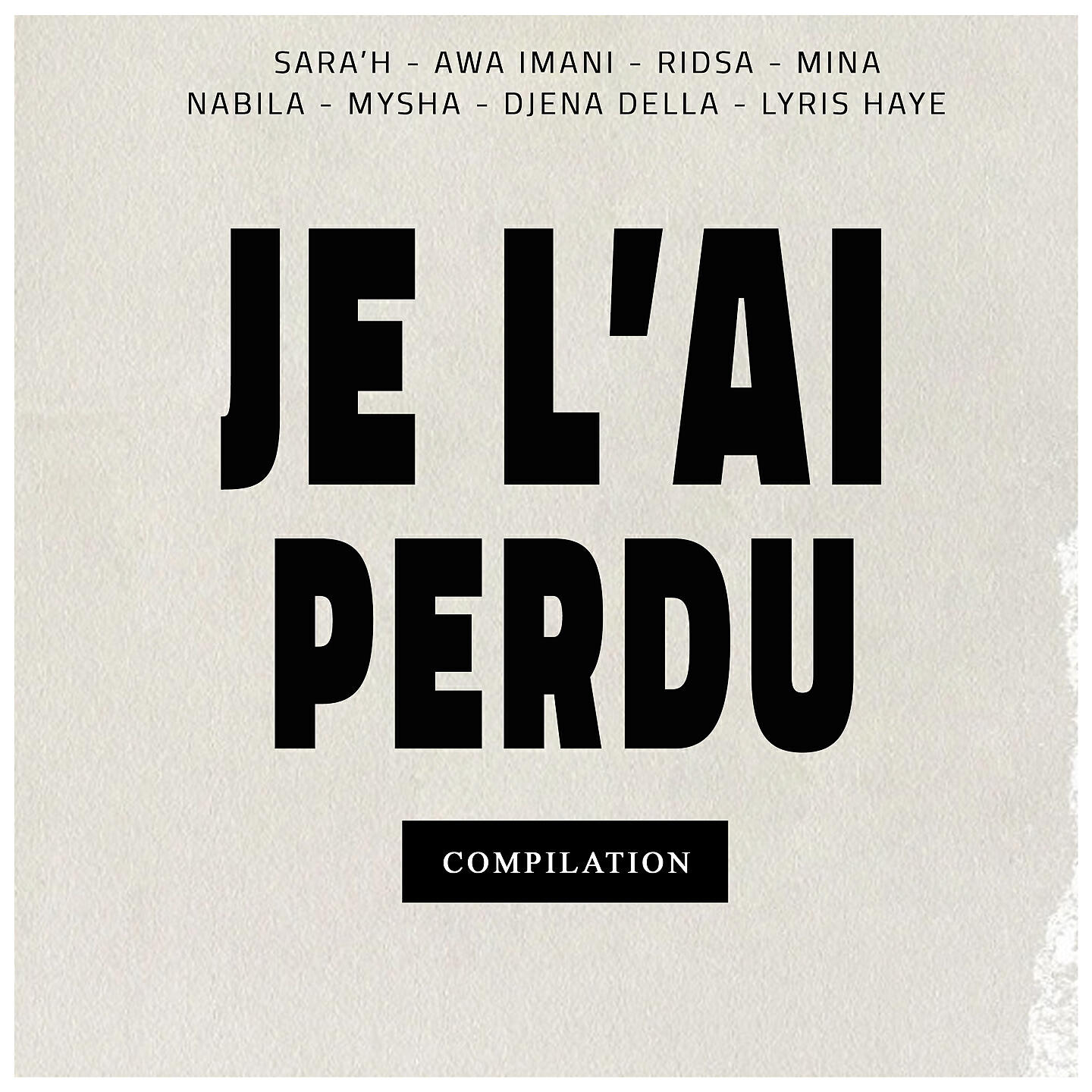 Релиз Je l'ai perdu