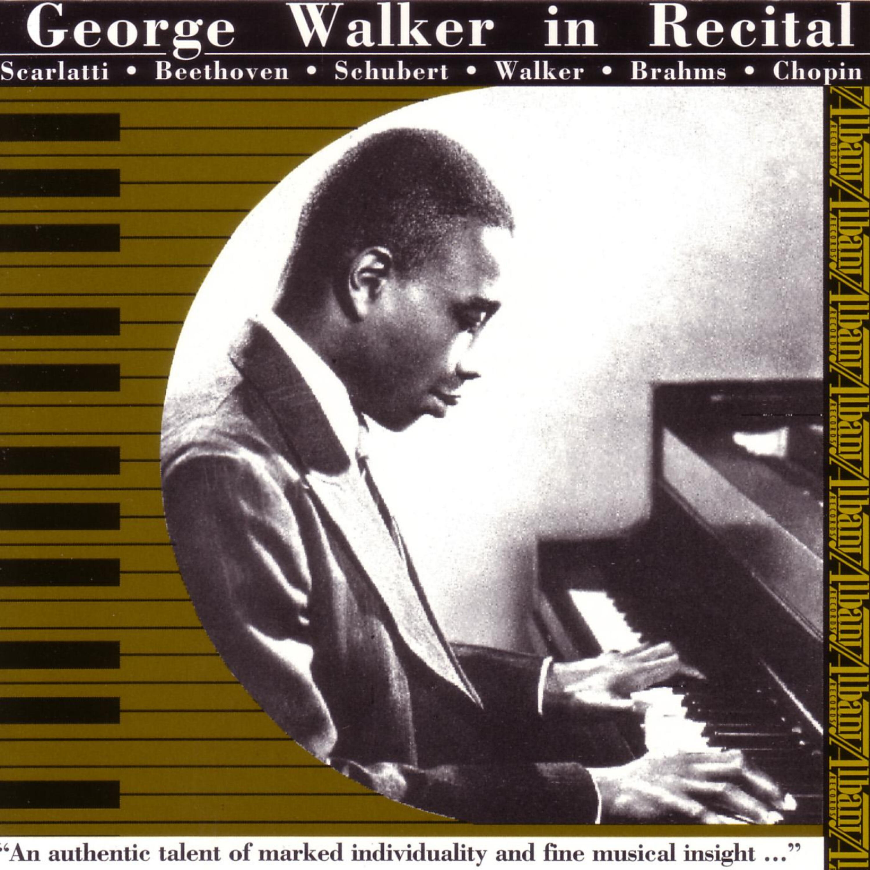 Релиз George Walker in Recital