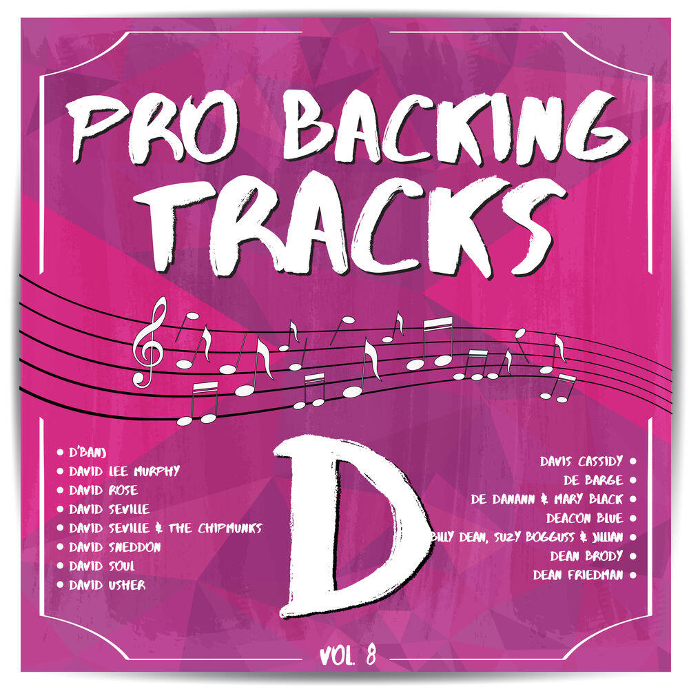 Релиз Pro Backing Tracks D, Vol.8