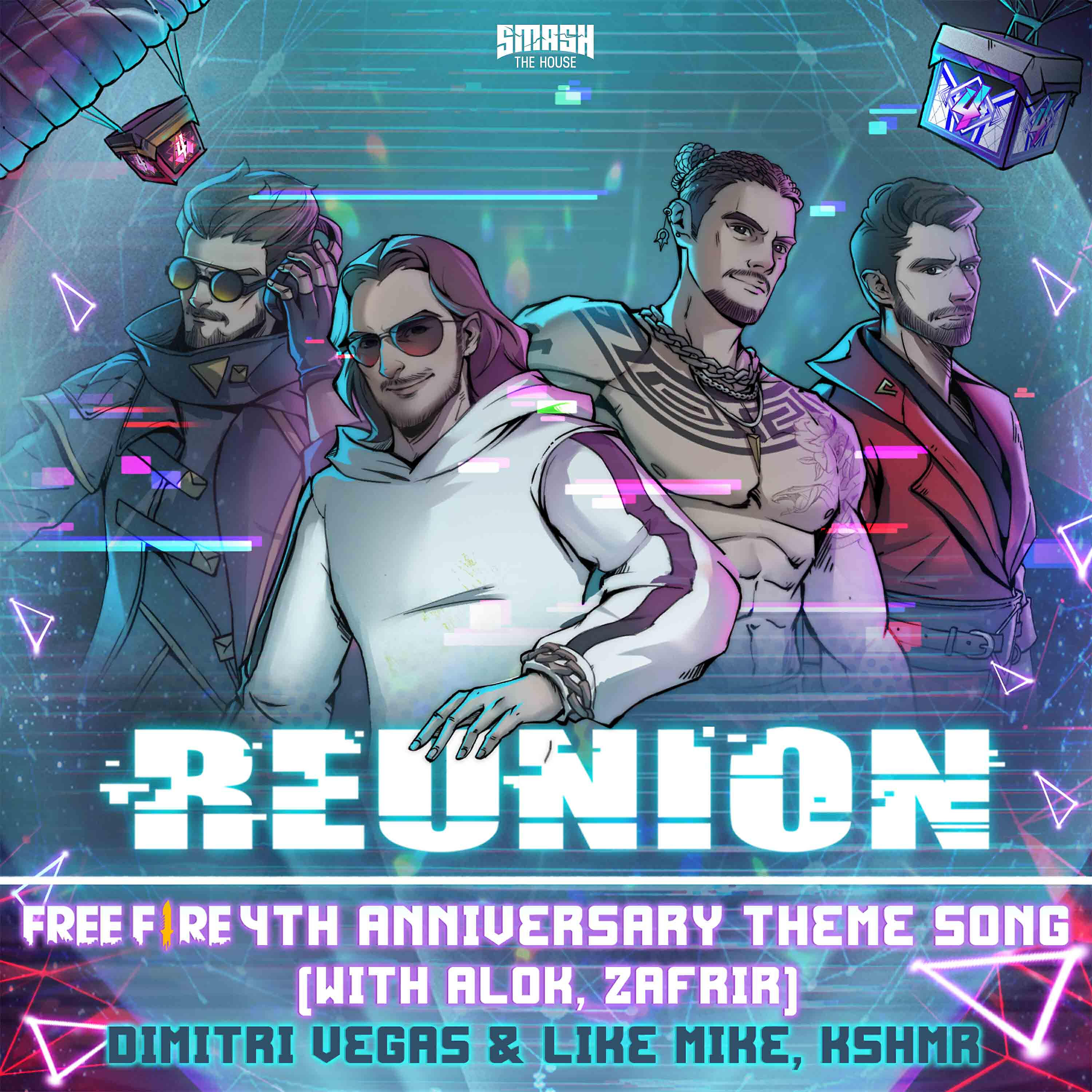 Релиз Reunion (Free Fire 4th Anniversary Theme Song) (with Alok & Zafrir)