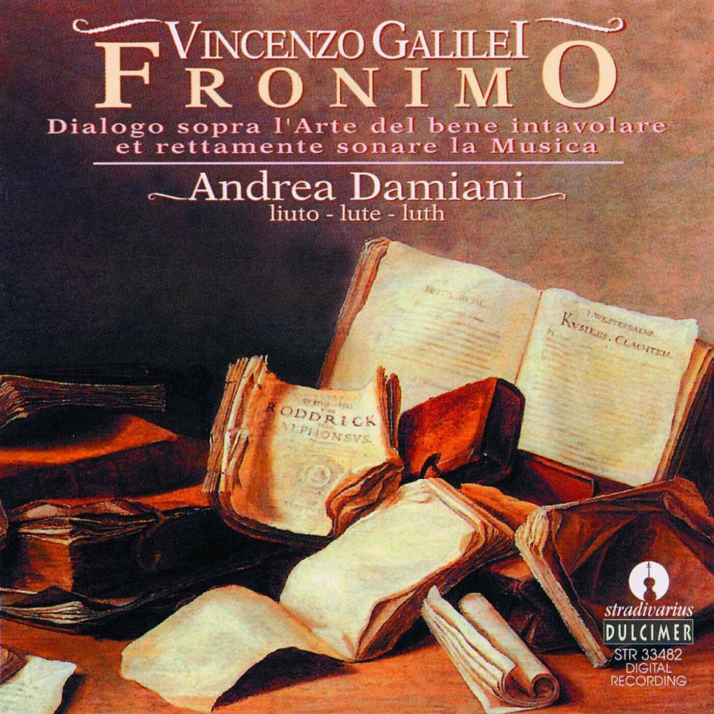 Релиз Galilei: Fronimo (Dialogo sopra l'arte del bene intavolare et rettamente sonare la musica)