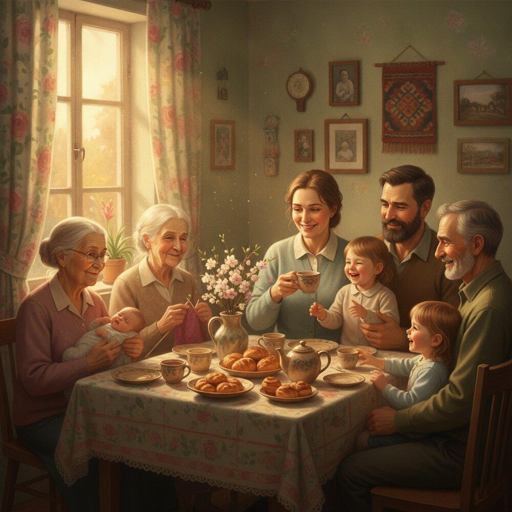 Релиз Семья моя свет моих глаз